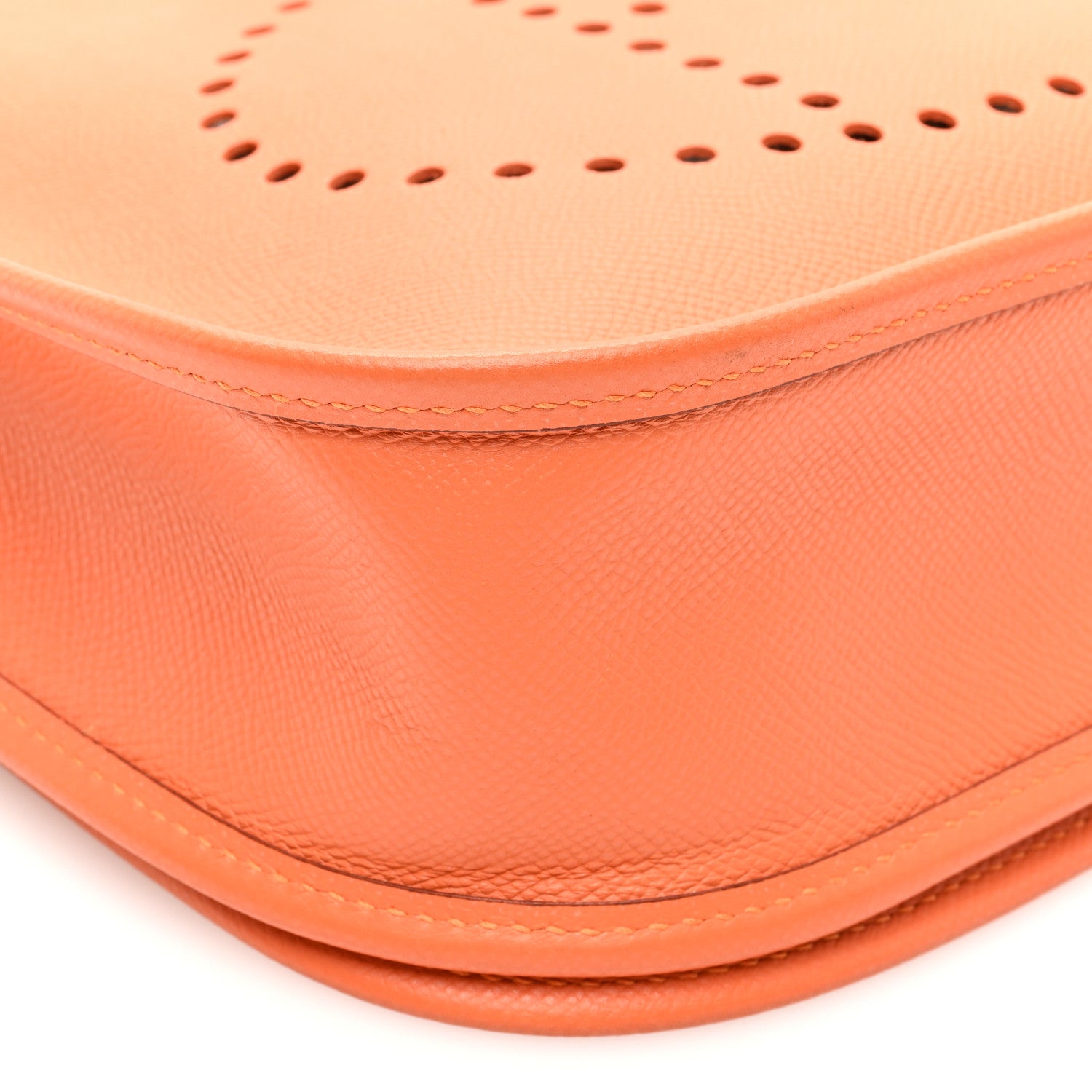 Hermes Epsom Evelyne II PM Orange 9 of 10