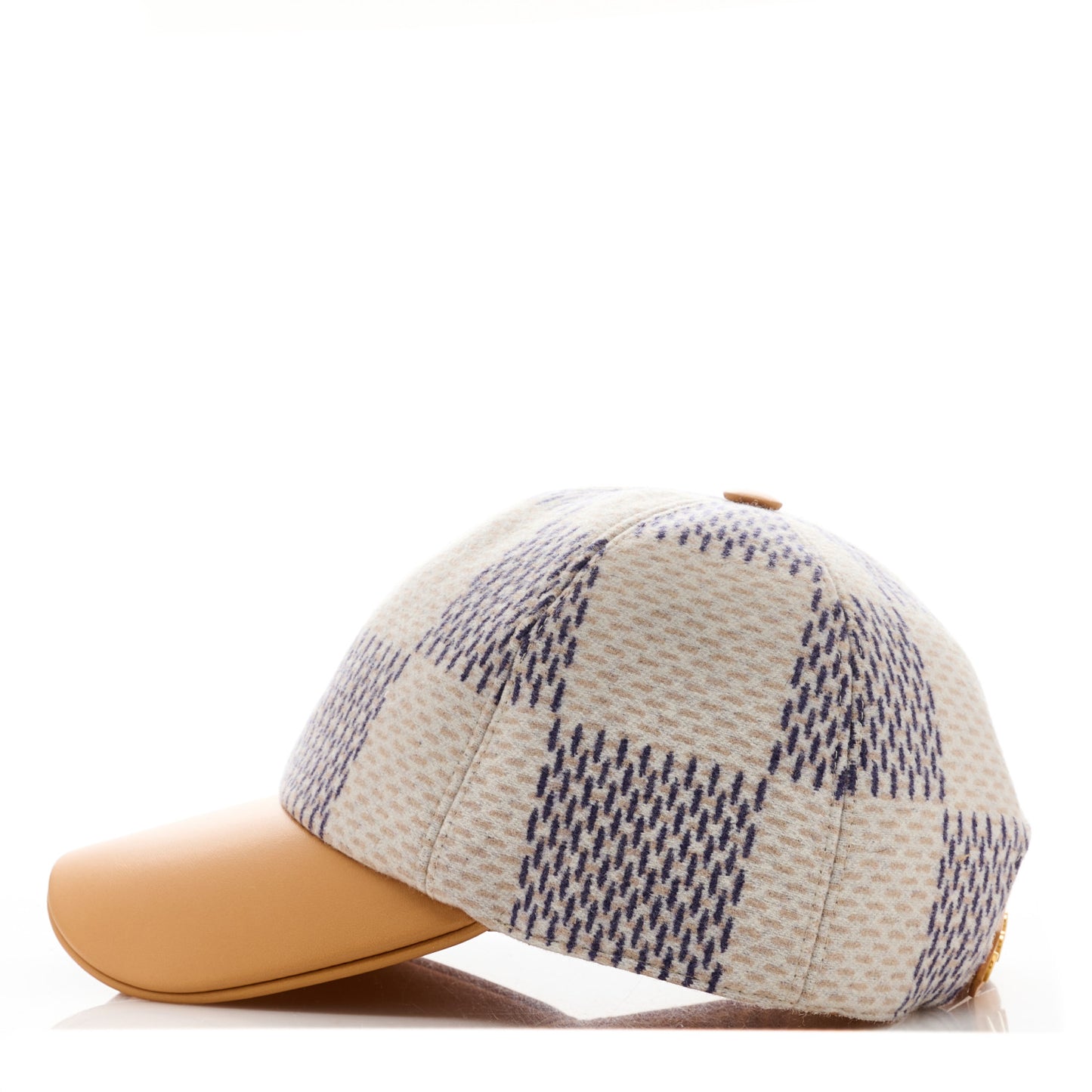 Cotton Lambskin Damier Azur Cap L