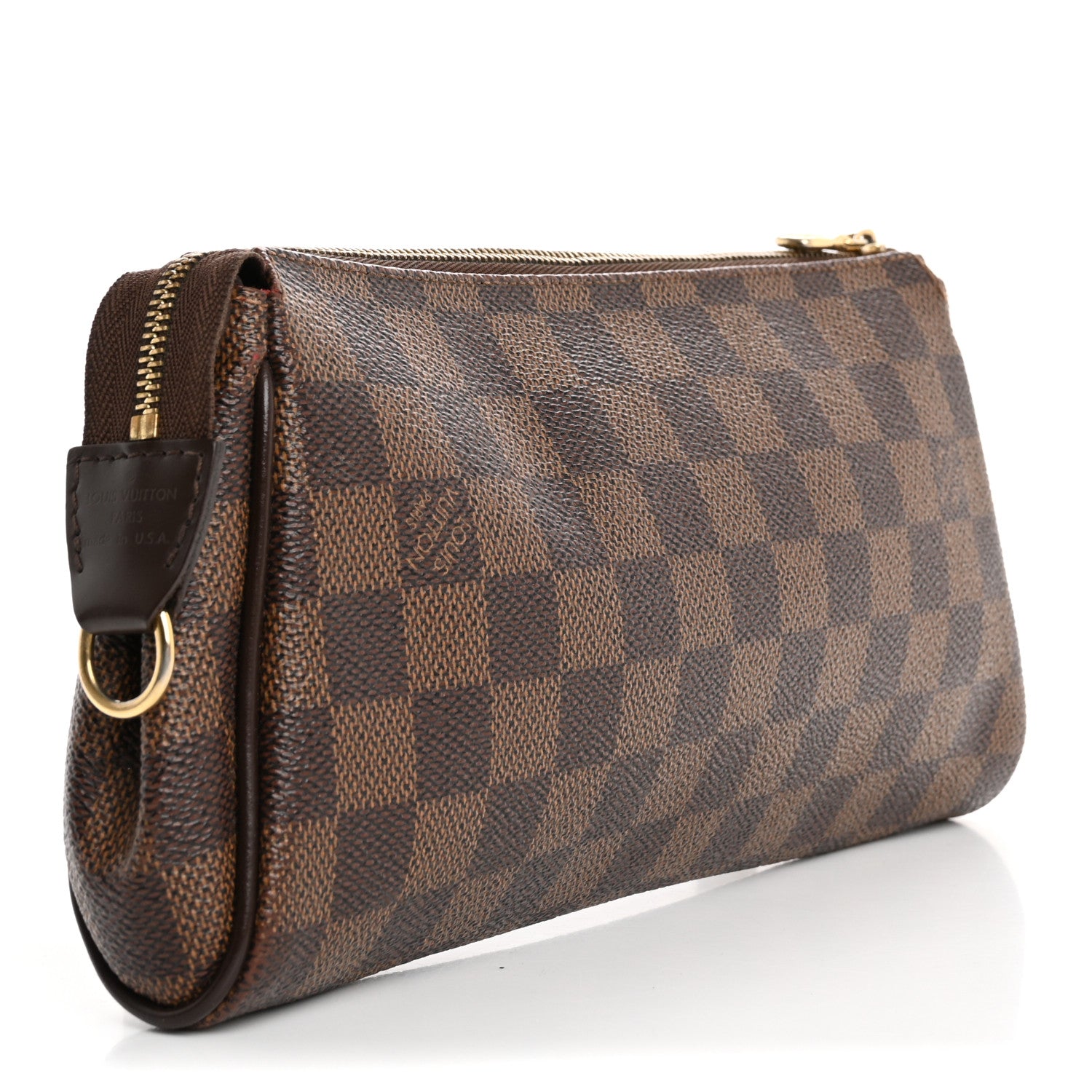 Louis Vuitton Damier Ebene Eva Clutch 3 of 12