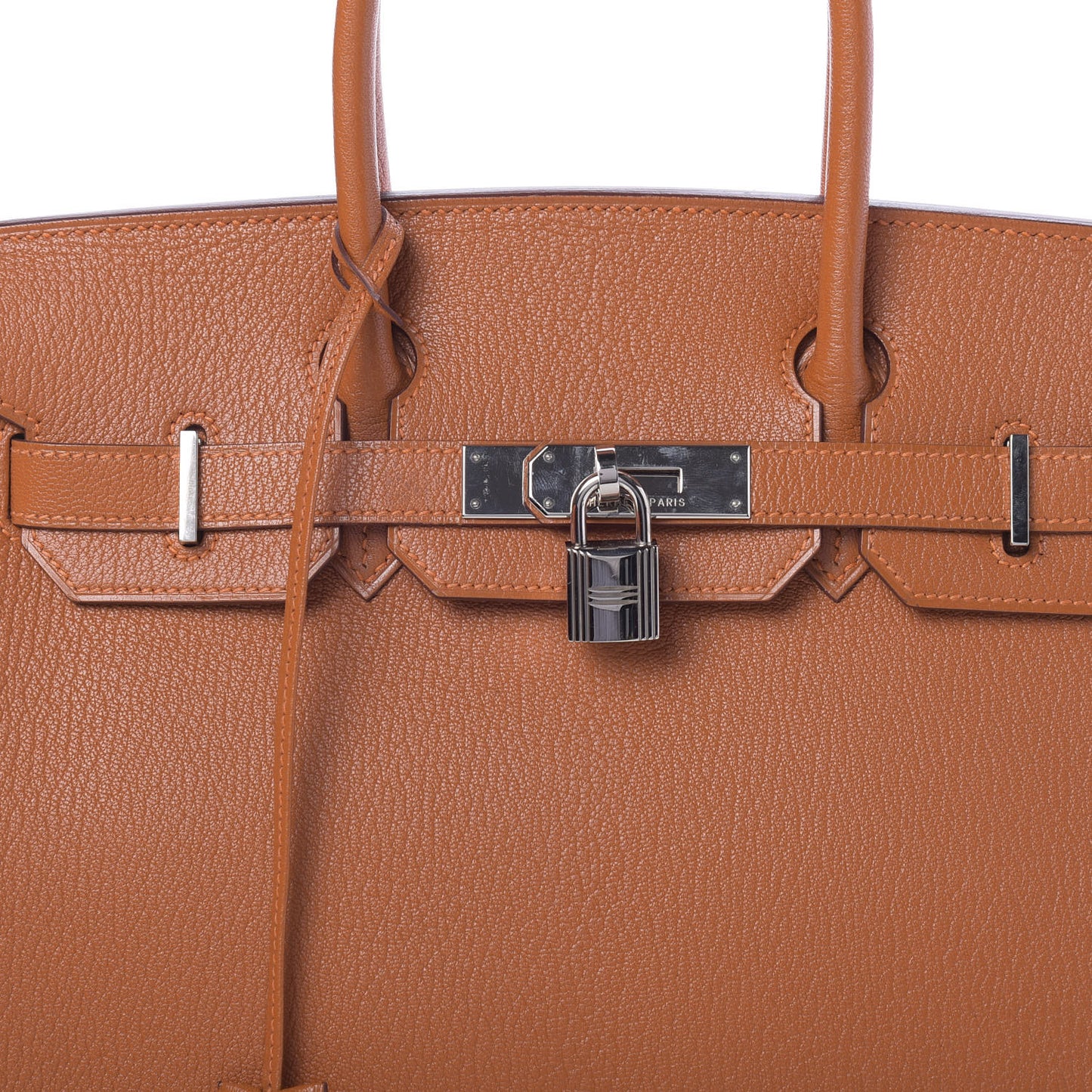 Chevre Birkin 30 Potiron