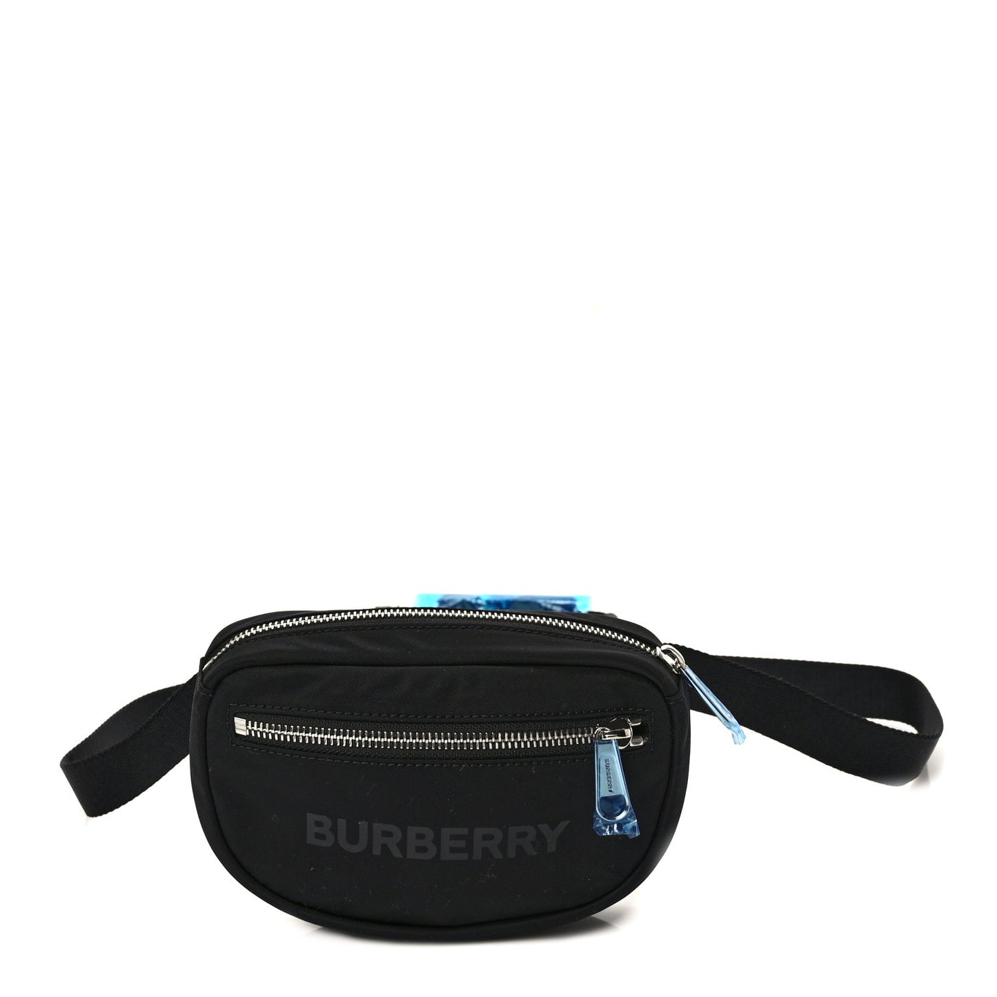 Econyl Logo Print Small Cannon Bum Bag Black