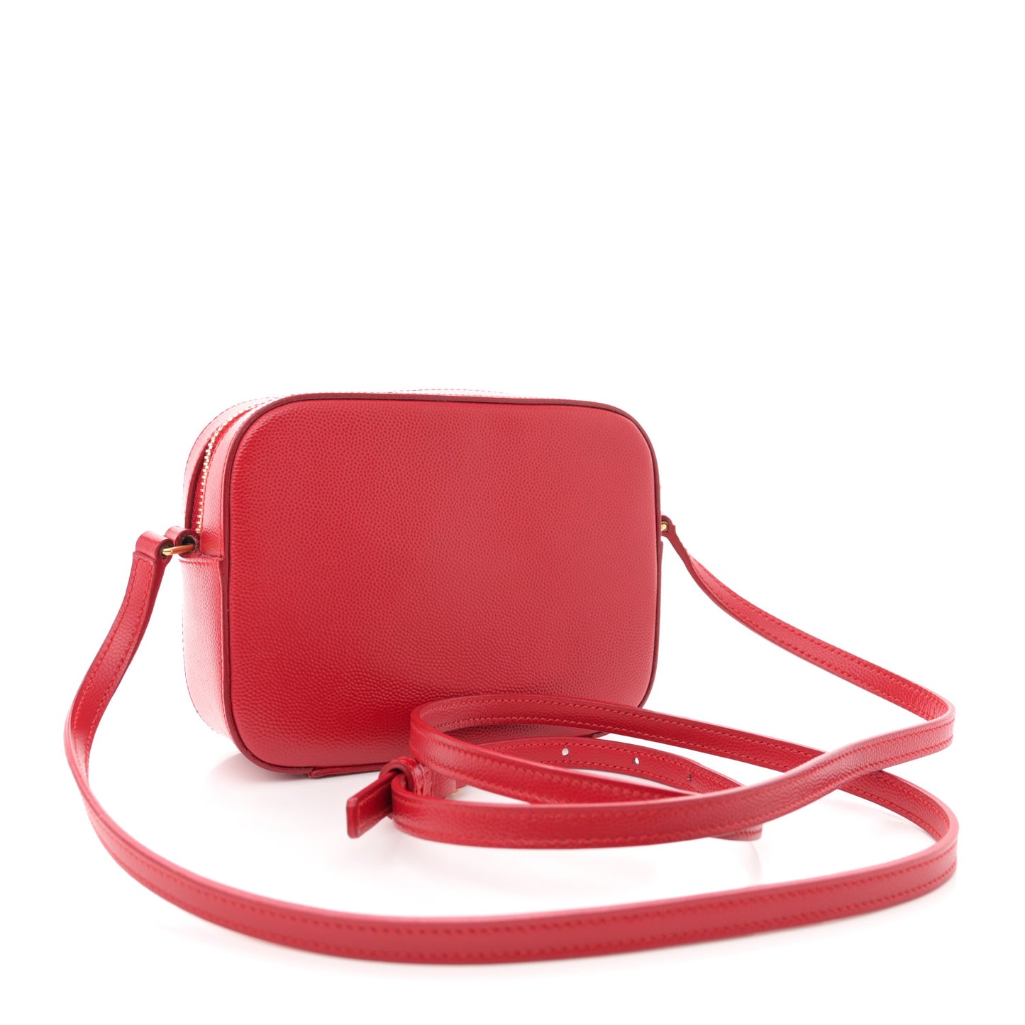 Grain De Poudre Small Classic Monogram Camera Bag New Red
