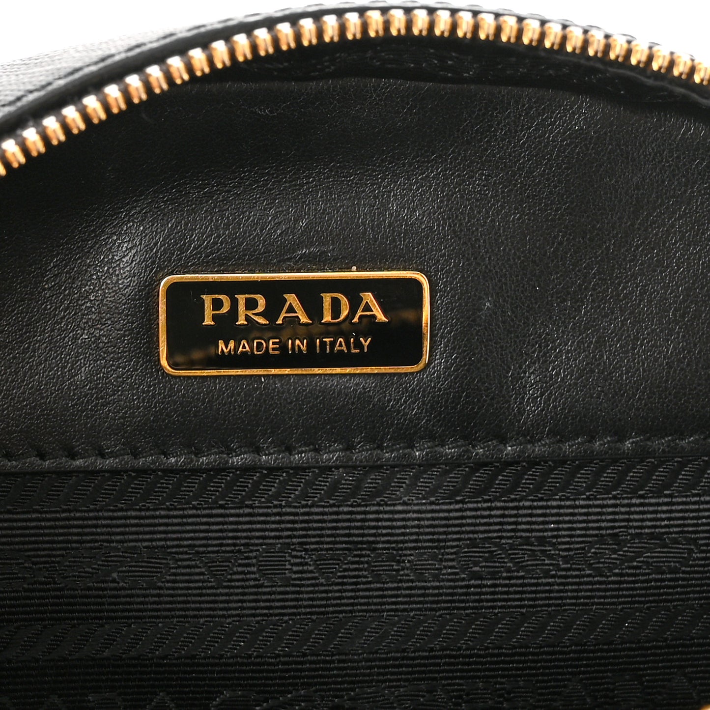 Saffiano Lux Odette Belt Bag Black