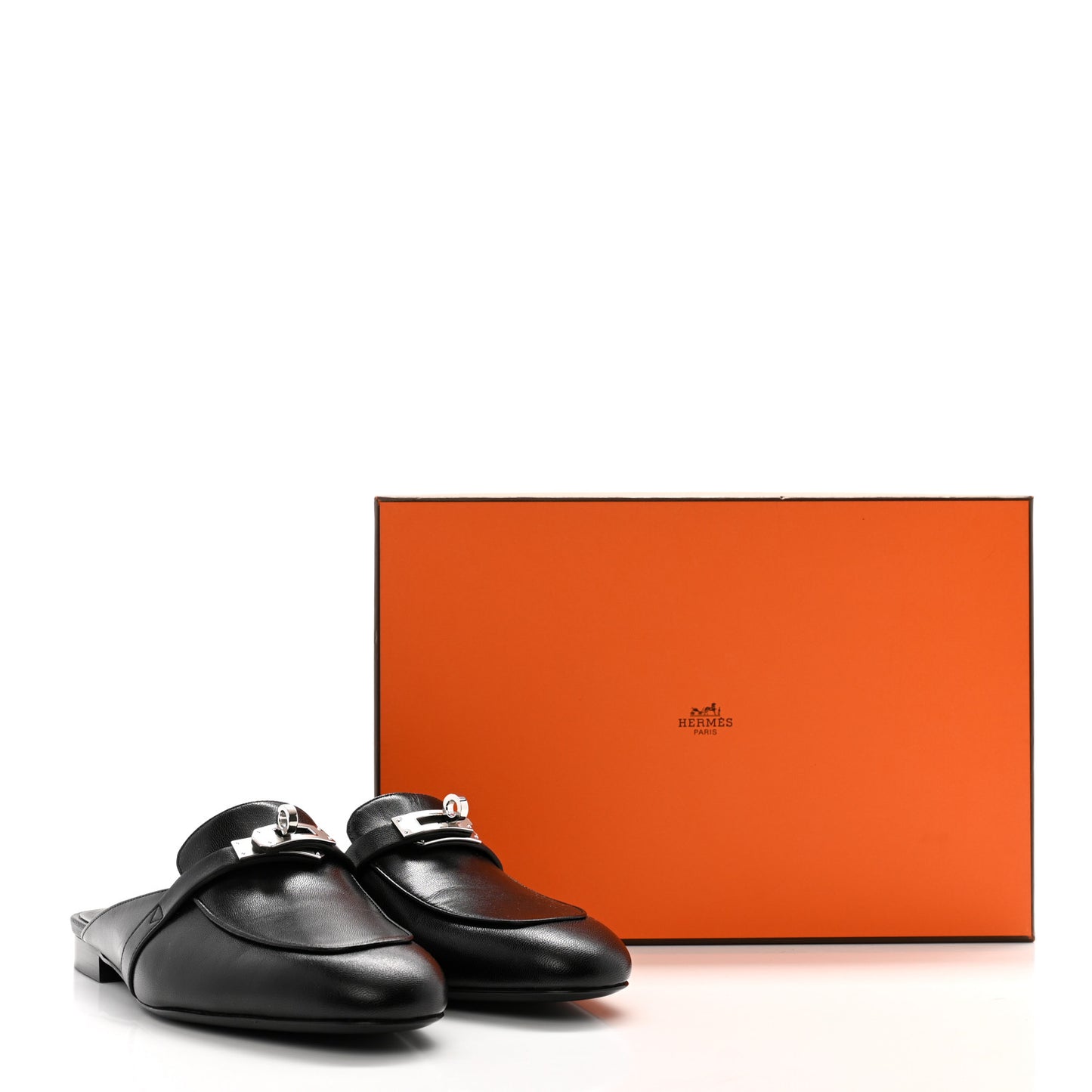 Goatskin Oz Mules 38.5 Black