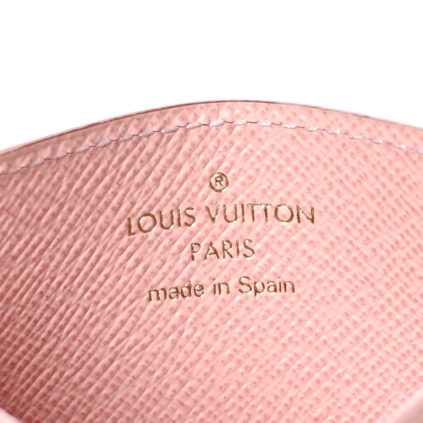 Damier Azur Daily Card Holder Rose Ballerine