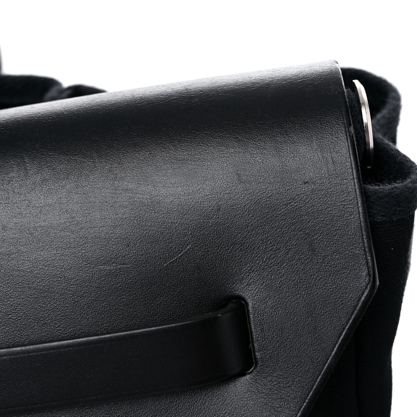 Toile Vache Calfskin Herbag 39 MM Black