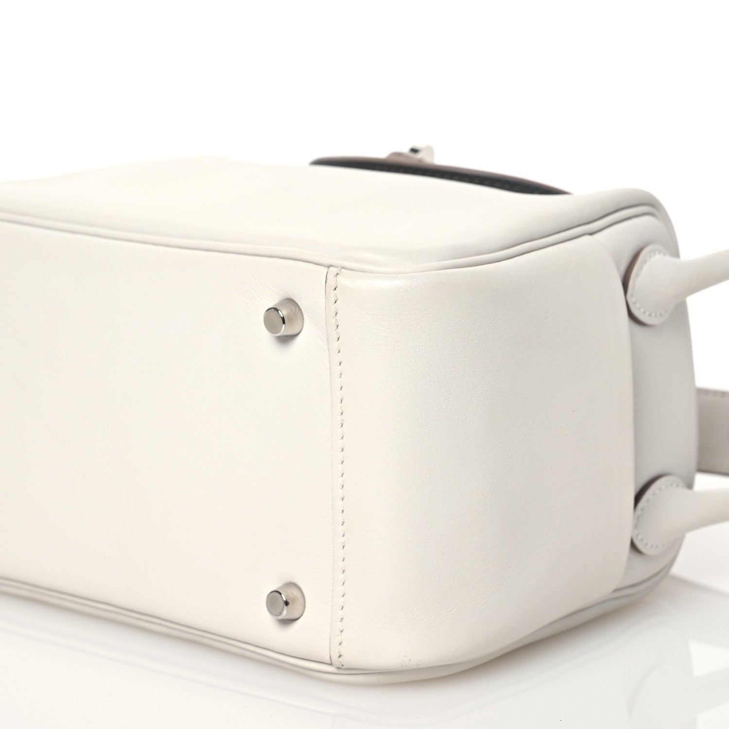 Hermes Swift Verso Mini Lindy 20 Gris Perle Gris Meyer 10 of 13