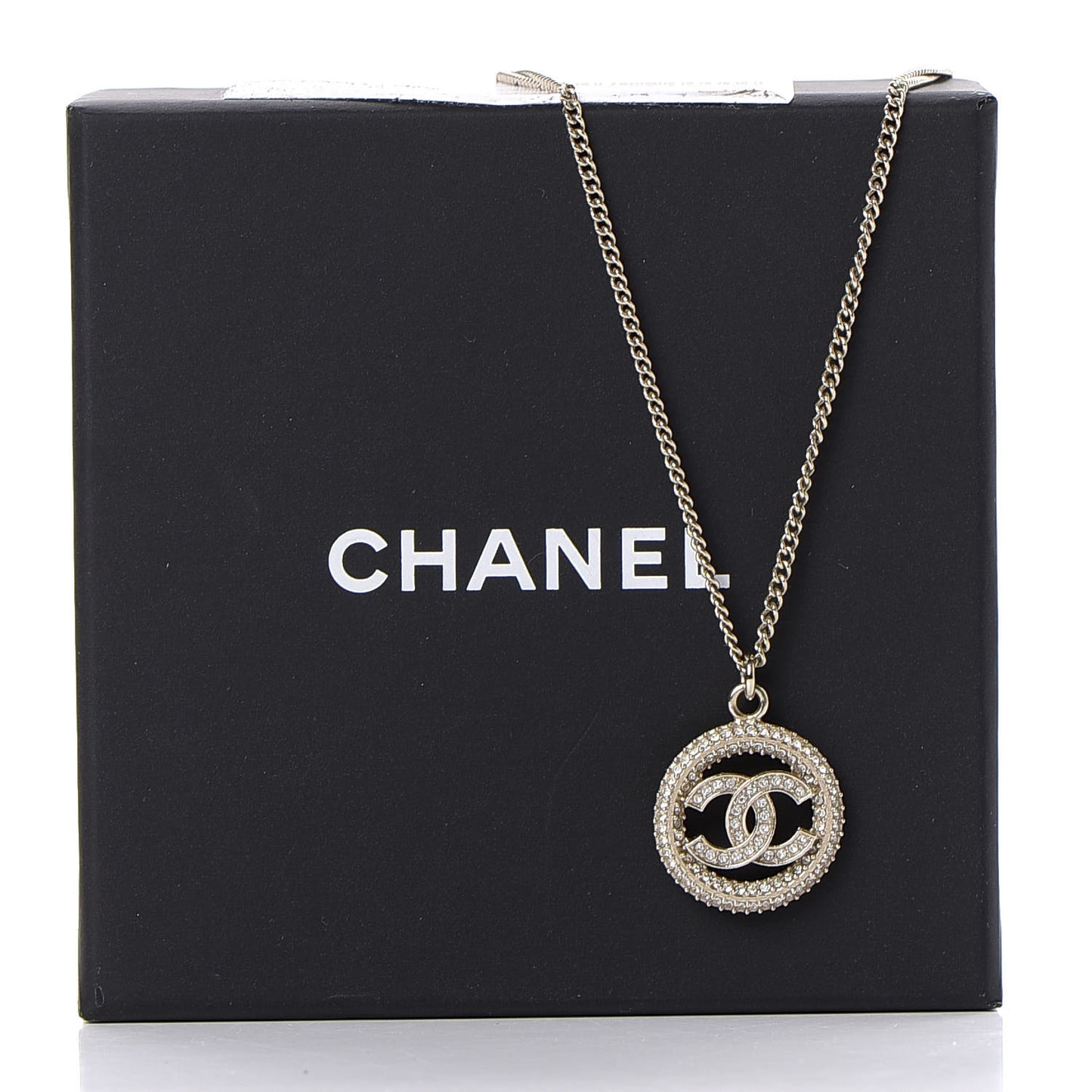 Crystal CC Vendome Necklace Gold