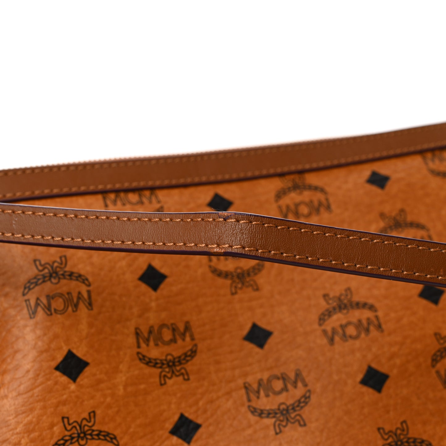 Visetos Liz Shopper Tote Pouch Cognac