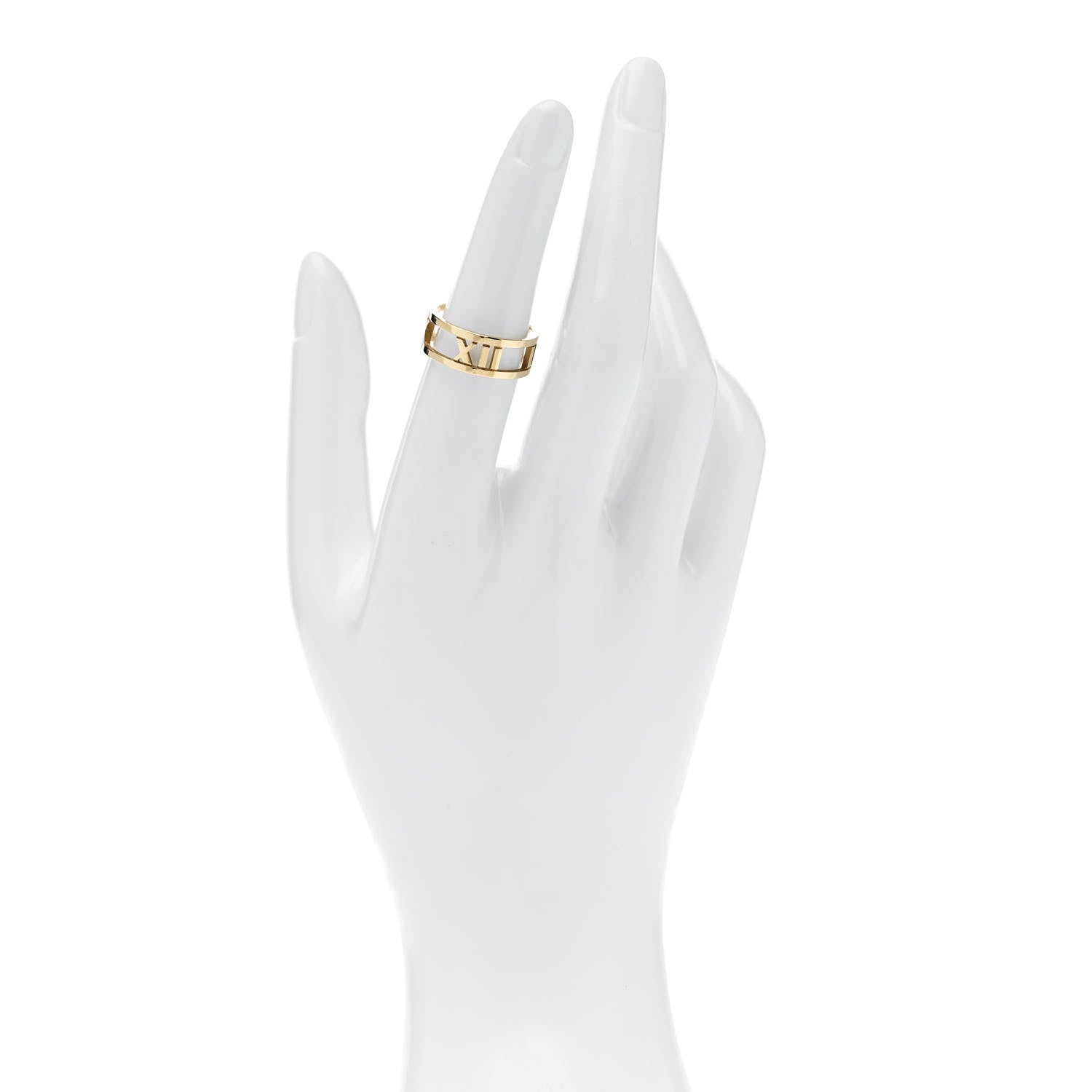 Tiffany 18K Yellow Gold Atlas Open Ring 52 6 2 of 4