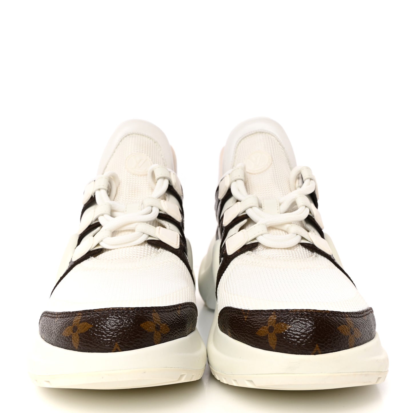 Patent Monogram LV Archlight Sneakers 39.5 White