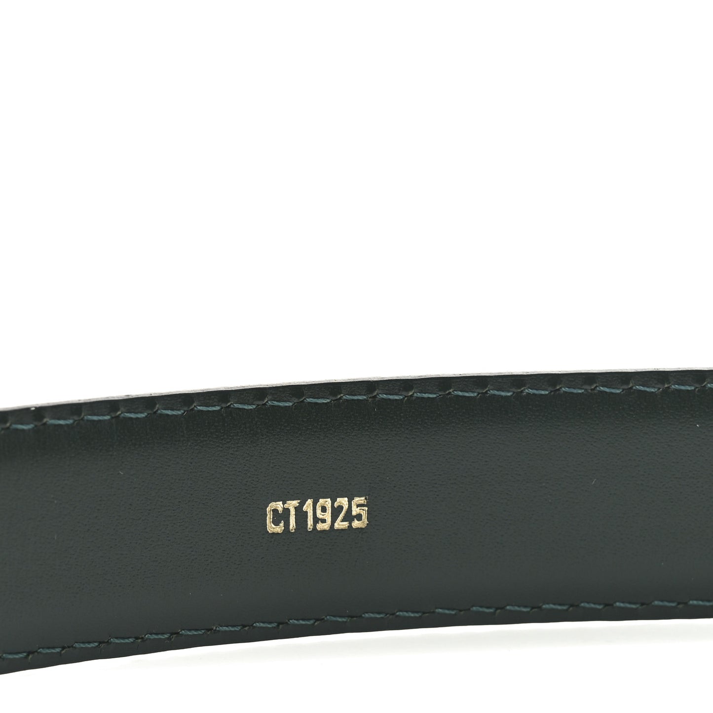 Taiga Leather Classique Belt 110 44 Green
