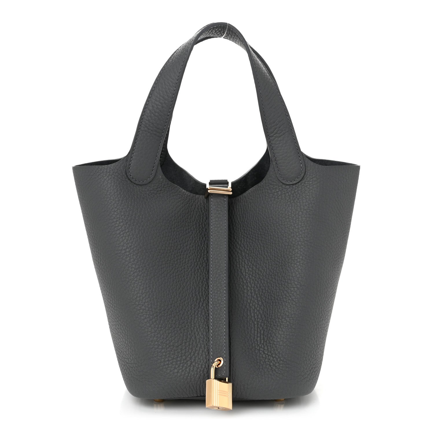 Hermes Taurillon Clemence Picotin Lock 18 PM Ardoise 1 of 11