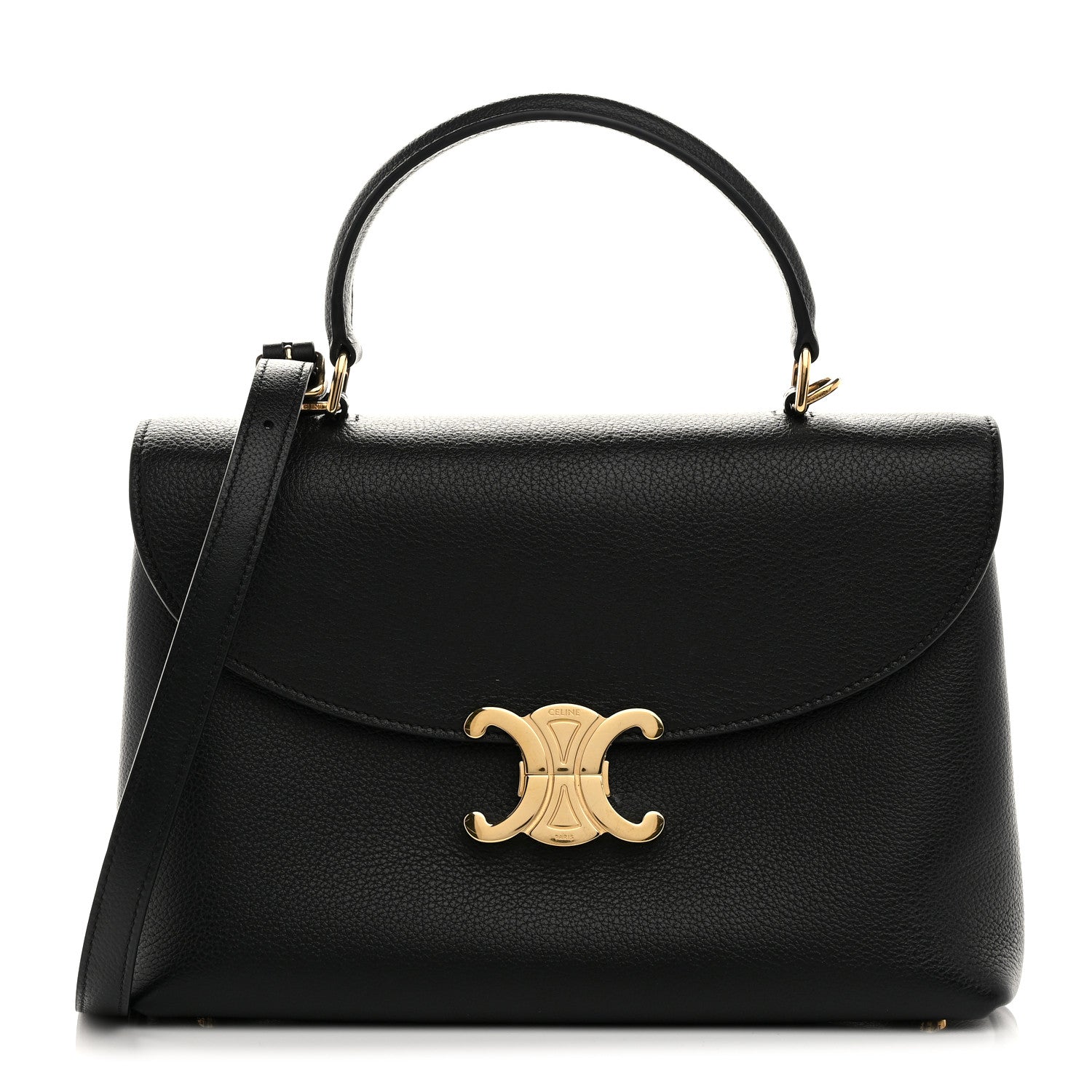 Celine Supple Calfskin Medium Nino Black 1 of 10