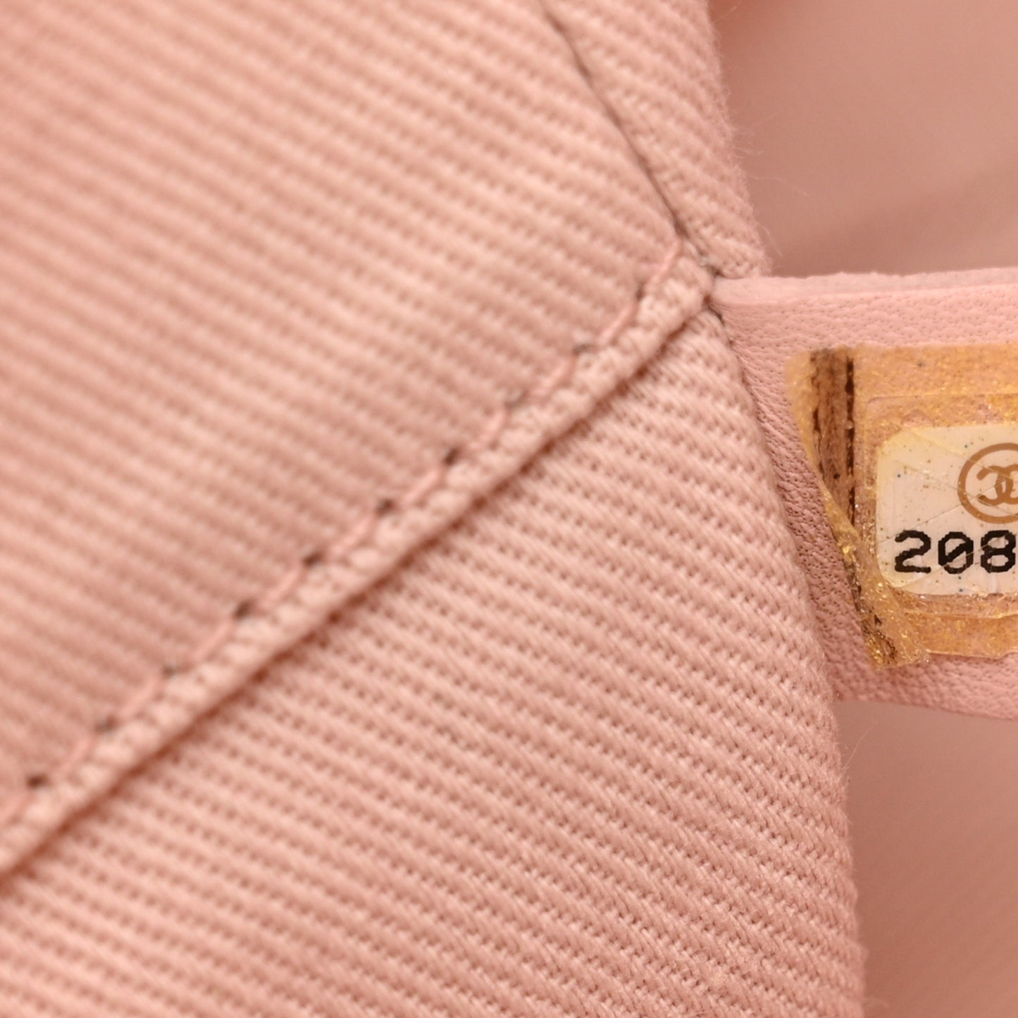 Canvas Small Deauville Tote Rose Pink