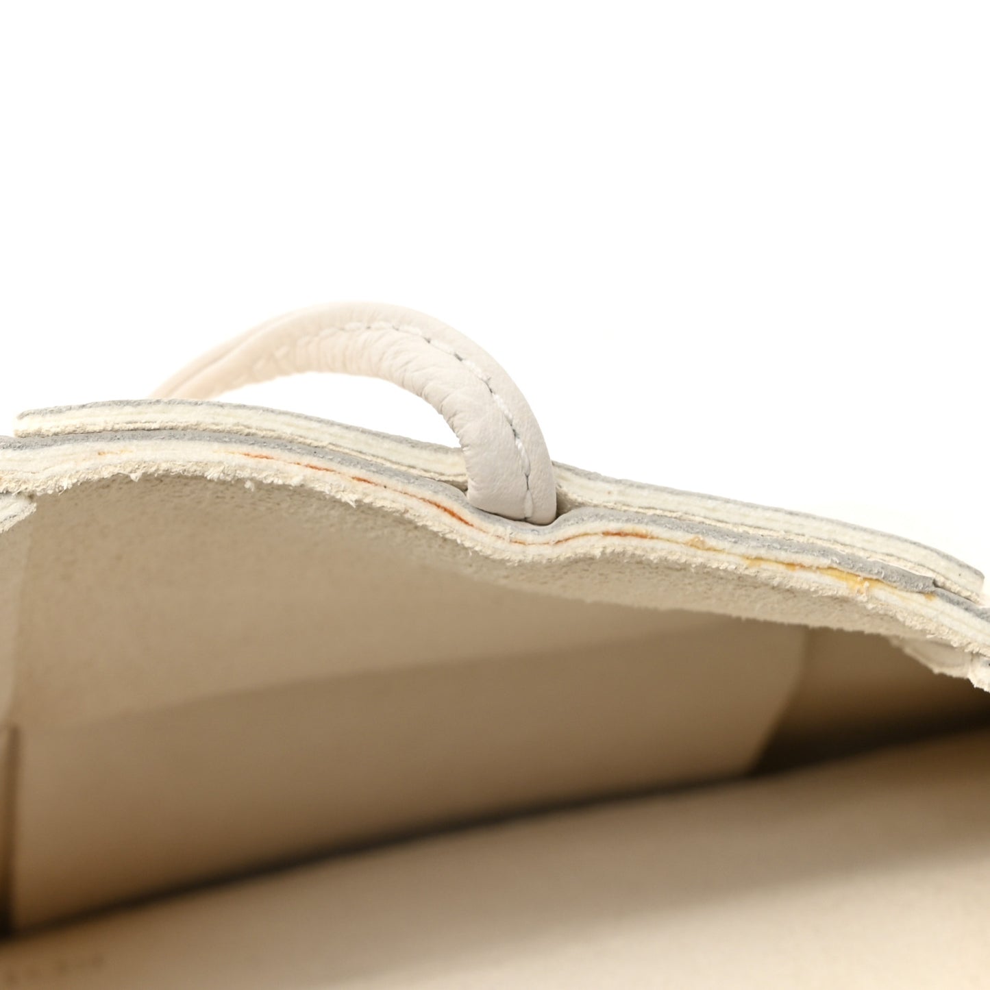 Lambskin Maxi Intreccio Candy Arco Tote White