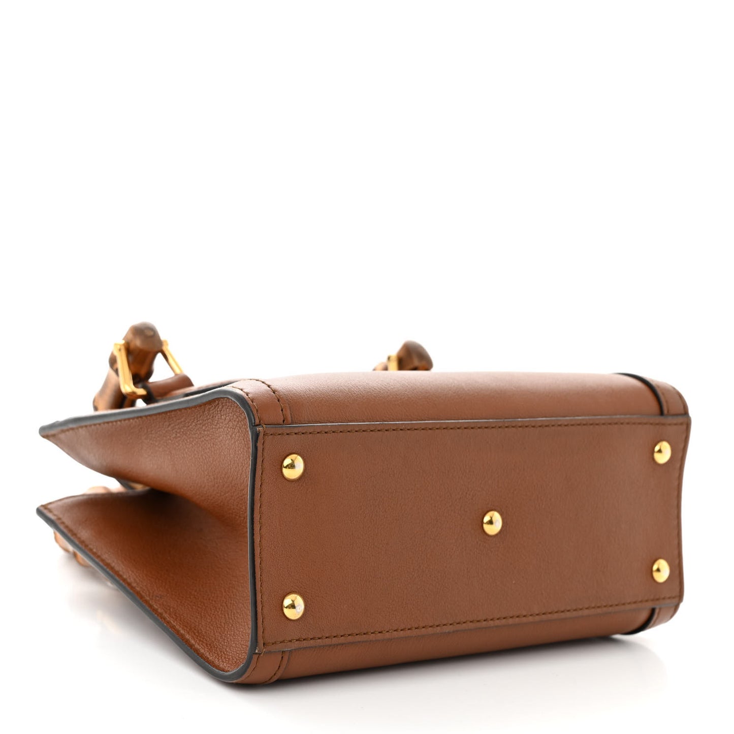 Wonka Grain Calfskin Mini Diana Tote Bag Cuir