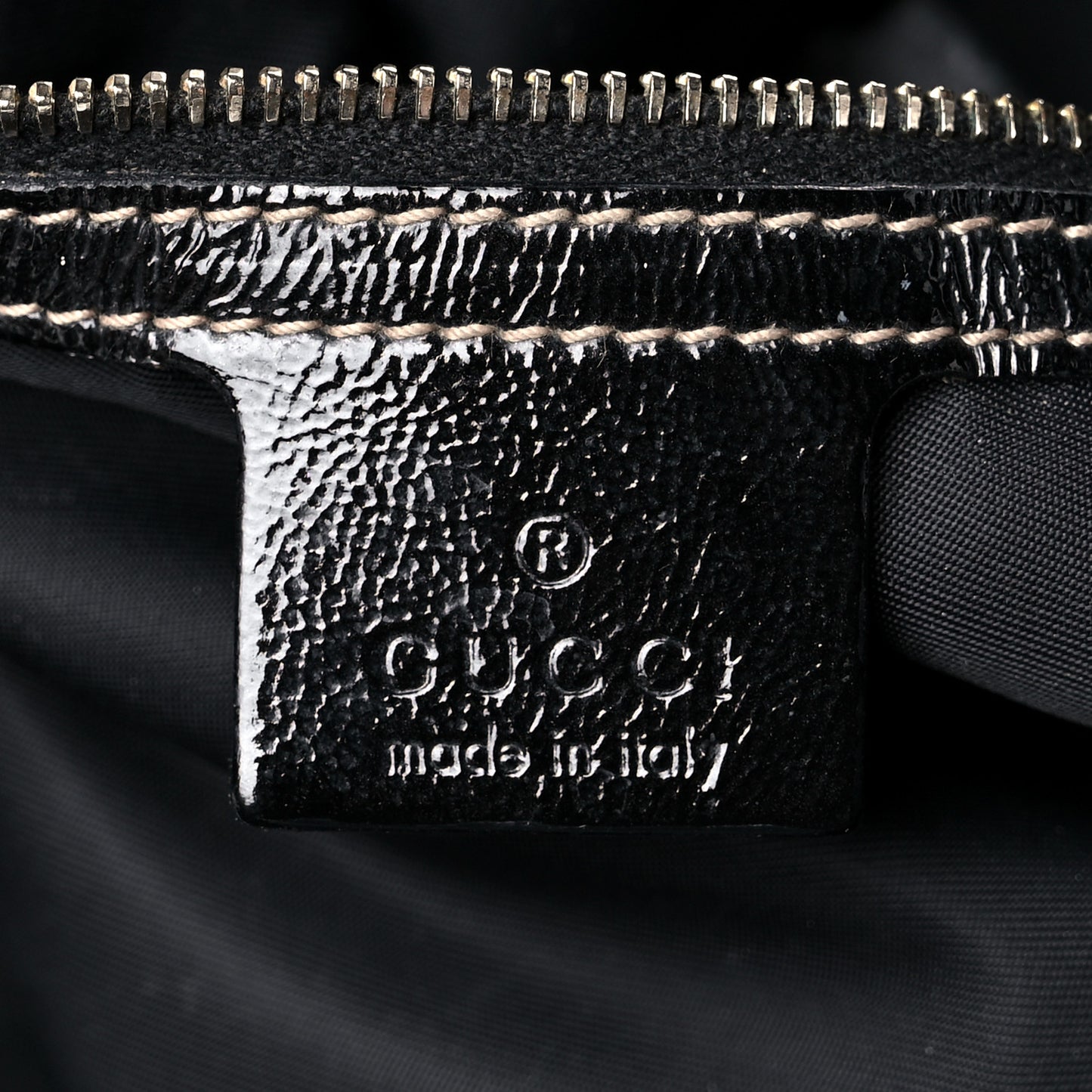 Patent Medium Pelham Shoulder Bag Black