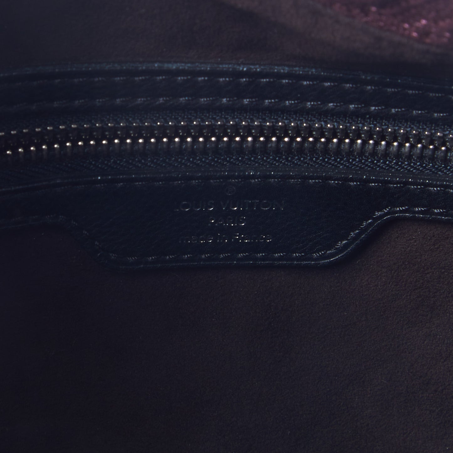 Monogram Lambskin Antheia Hobo PM Chocolat