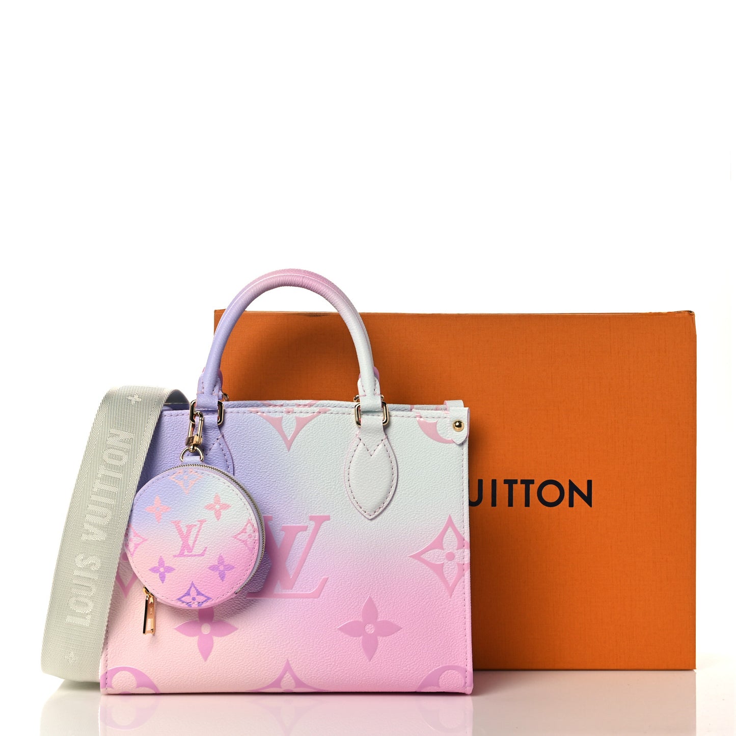 Monogram Giant Spring In The City Onthego PM Sunrise Pastel