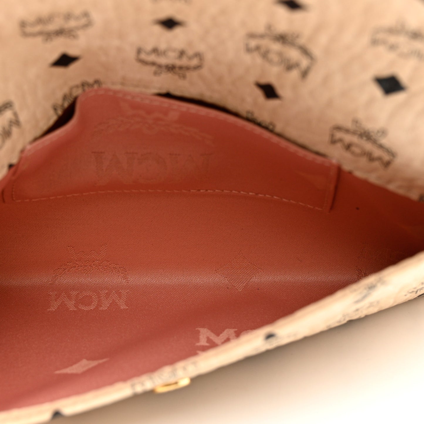 Visetos Envelope Clutch Beige