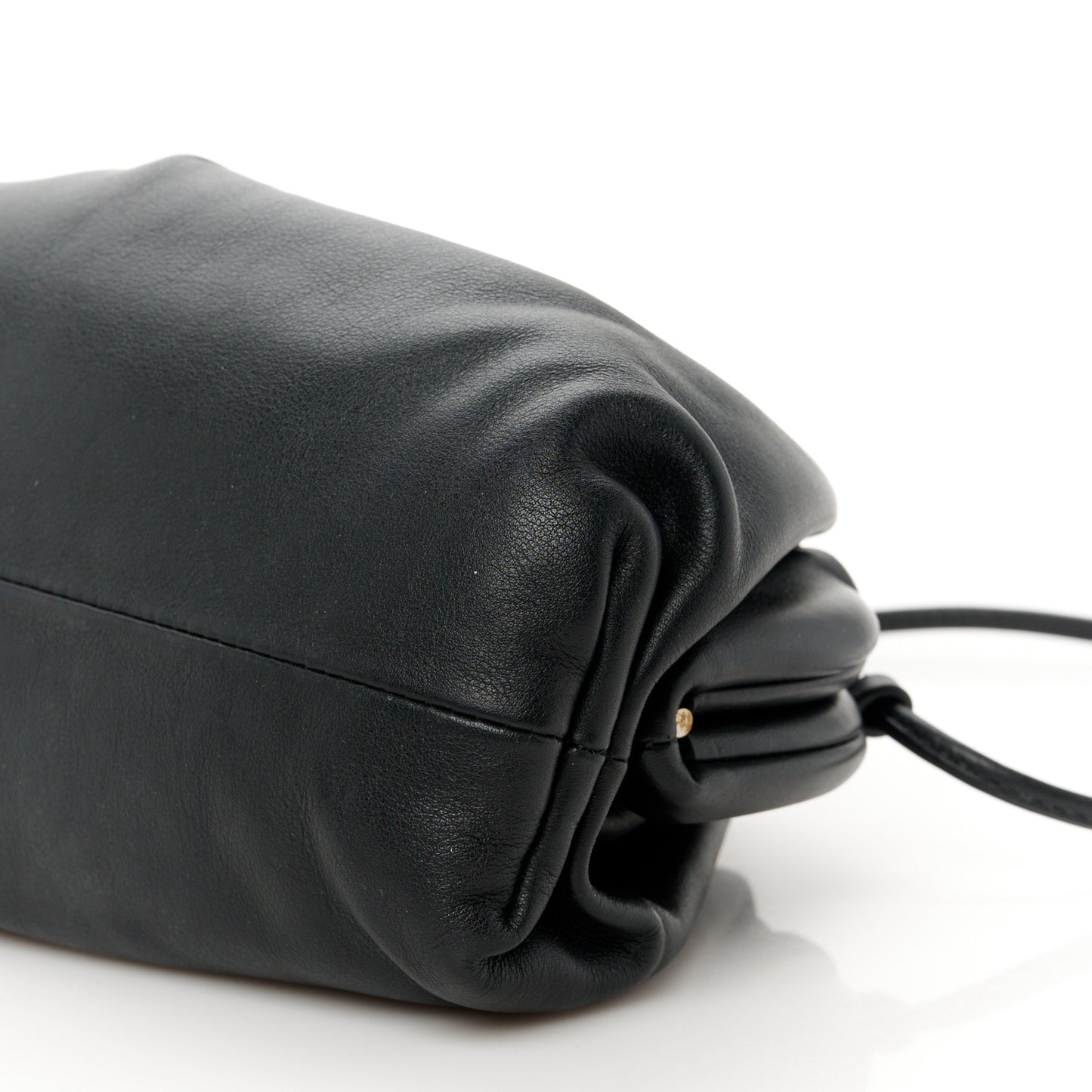 Butter Calfskin The Mini Pouch Black