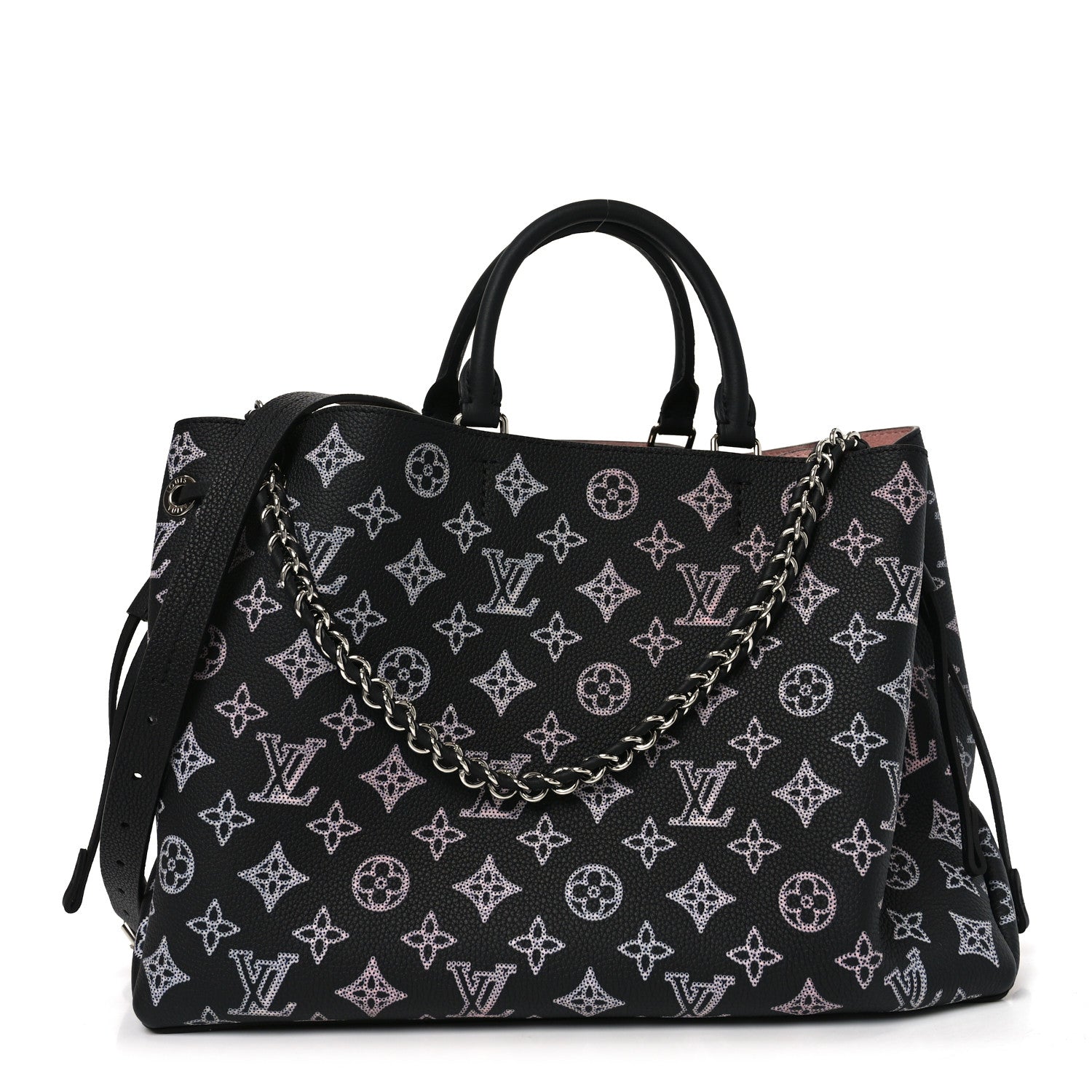 Louis Vuitton Mahina Flight Mode Bella Tote Black 1843715