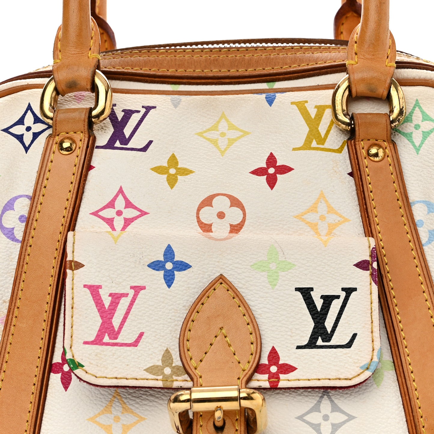 Monogram Multicolor Priscilla White
