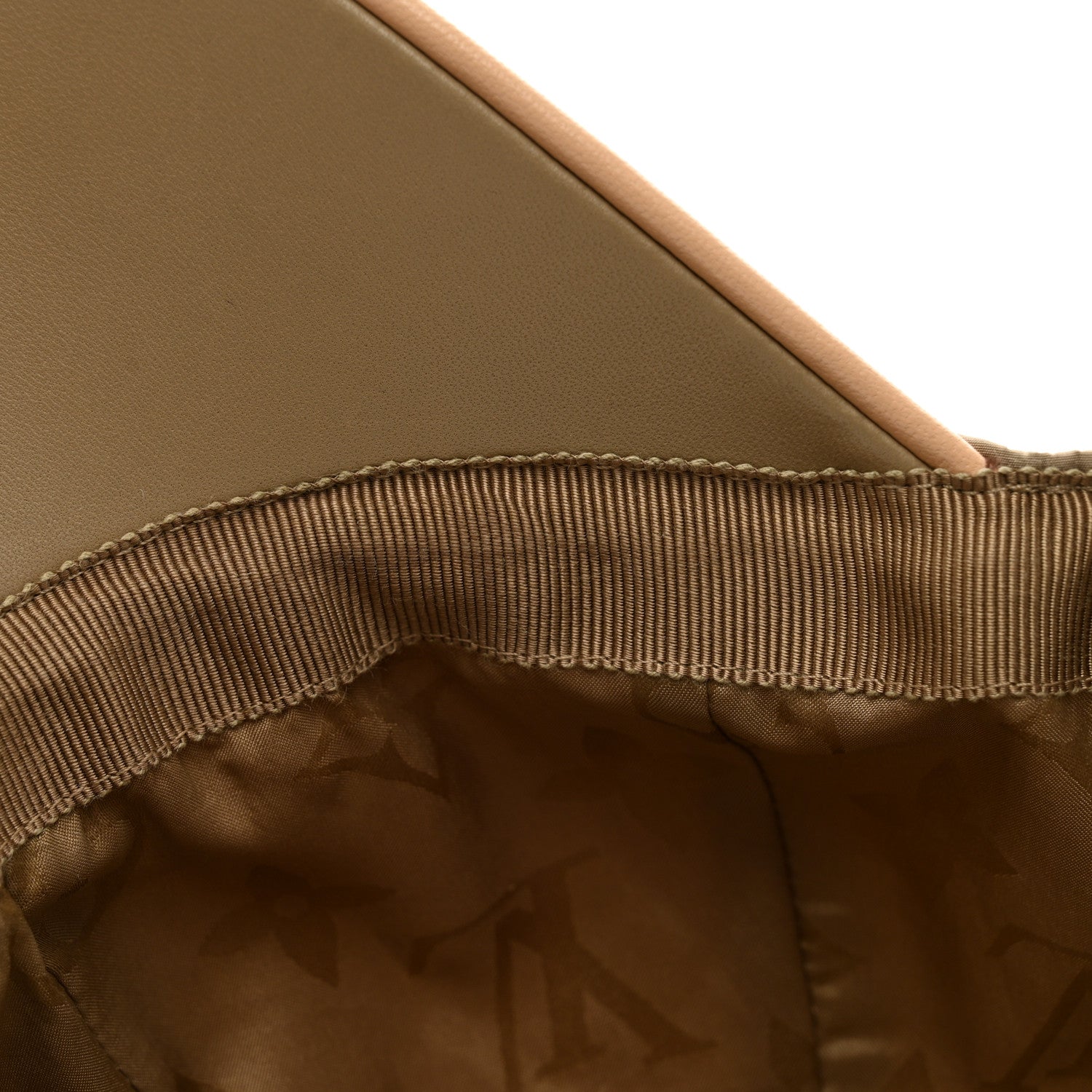 Louis Vuitton Monogram Polyester Silk LV Get Ready Cap Beige 8 of 9