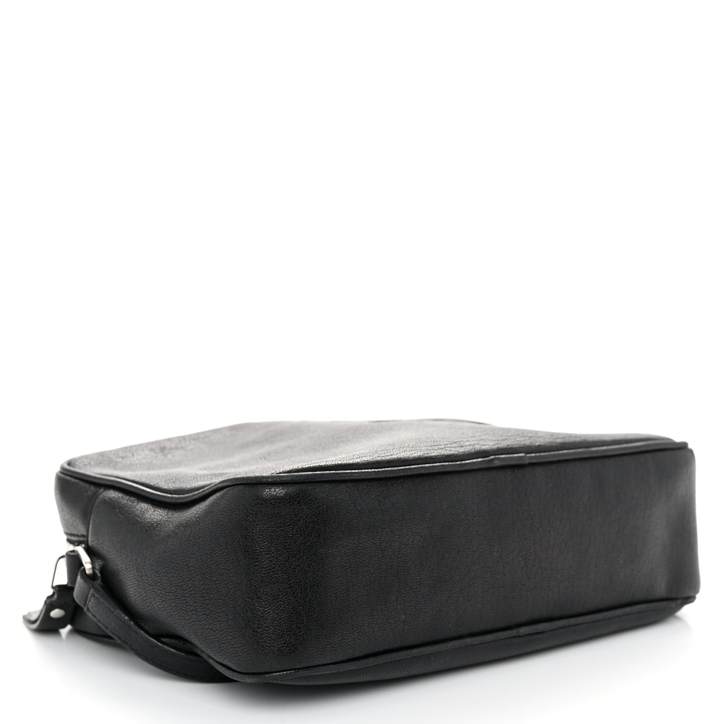 Lambskin Monogram Small Lou Camera Bag Black
