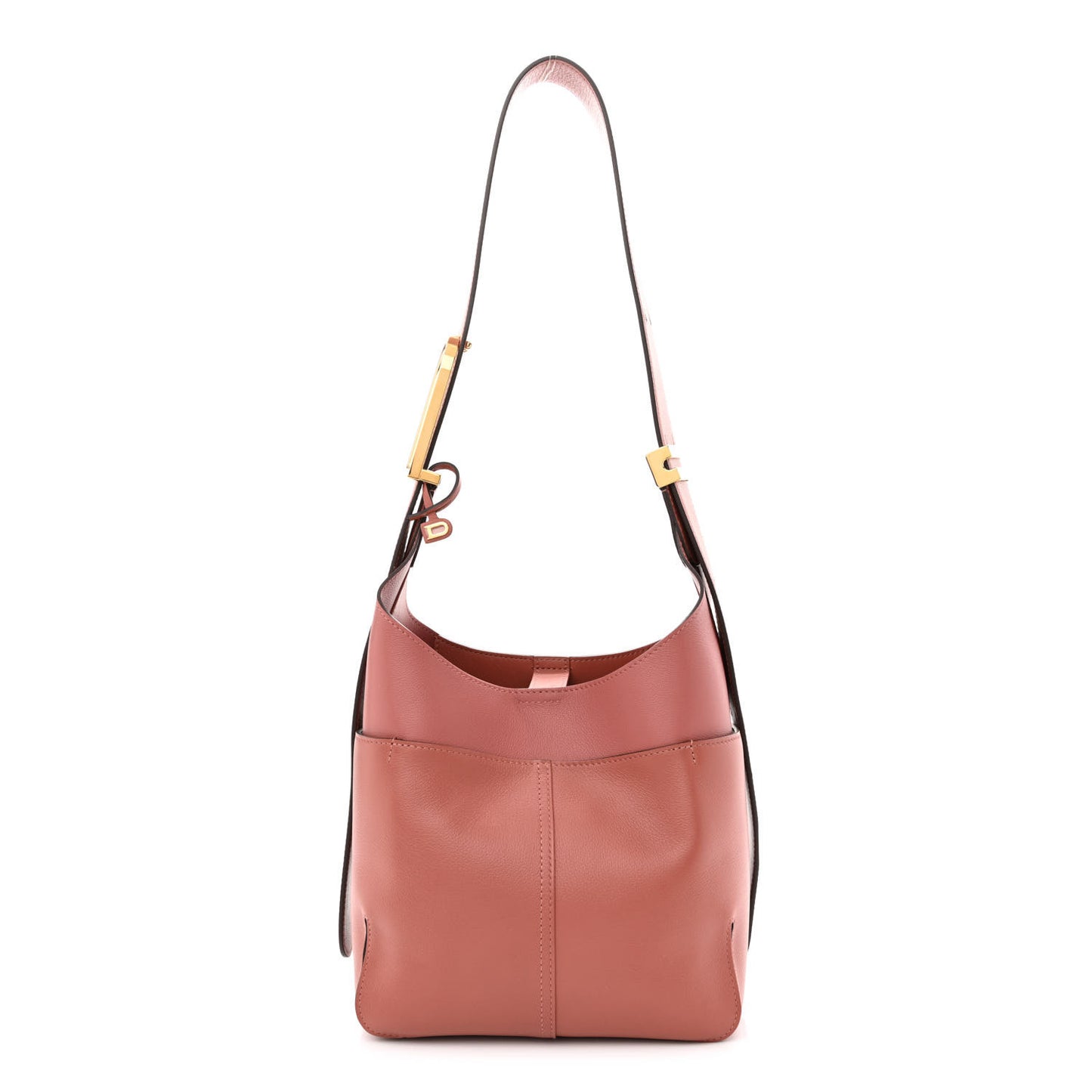 Grained Calfskin Mini So Cool Satchel Pink