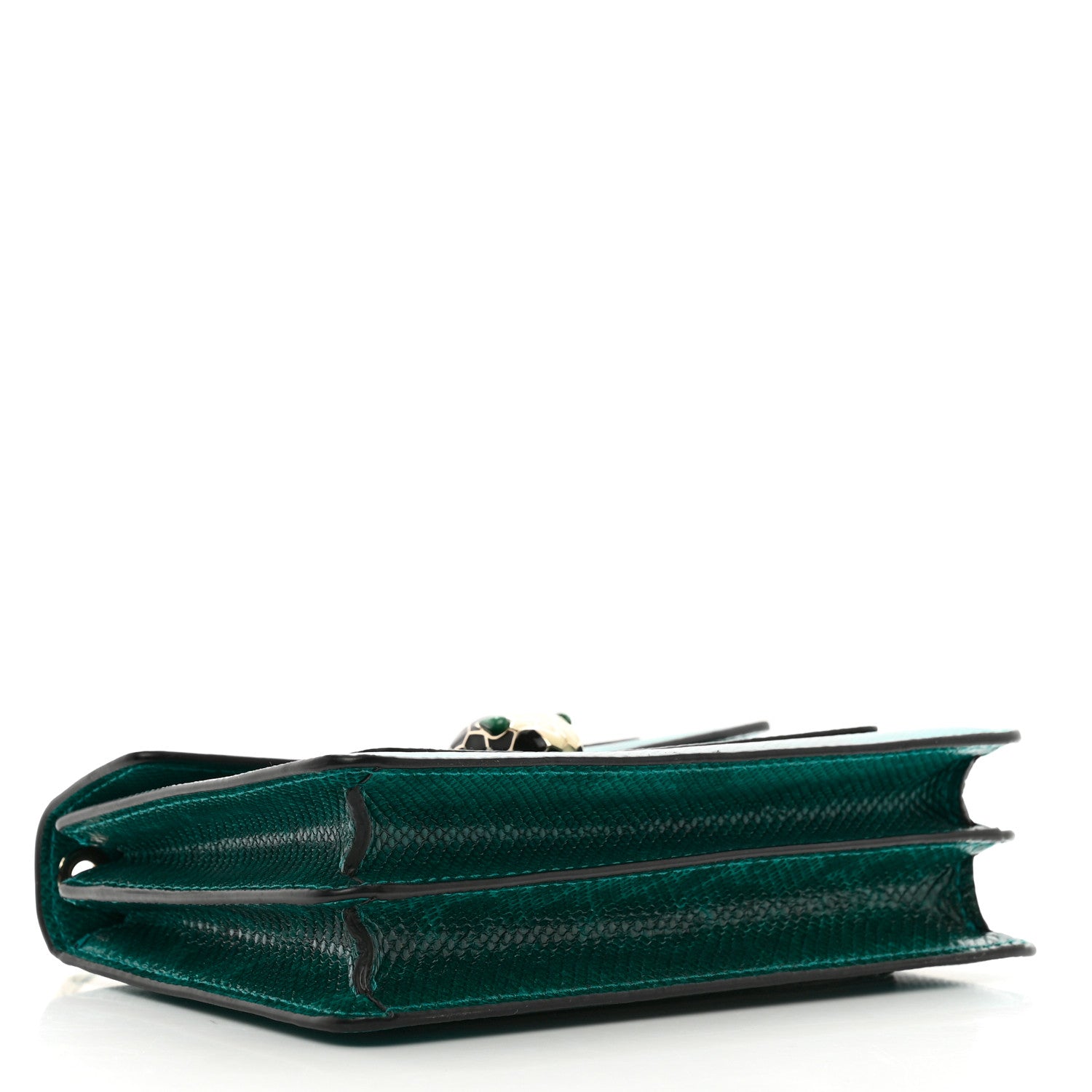 Bulgari Karung Serpenti Forever Crossbody Emerald Green 4 of 9
