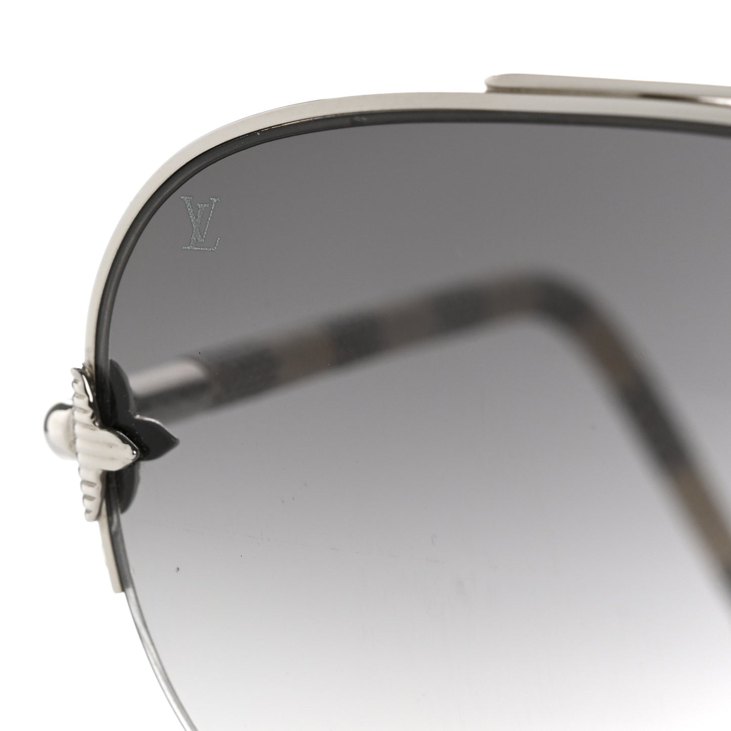 Damier Azur Petite Viola Pilote Aviator Sunglasses Z0570U