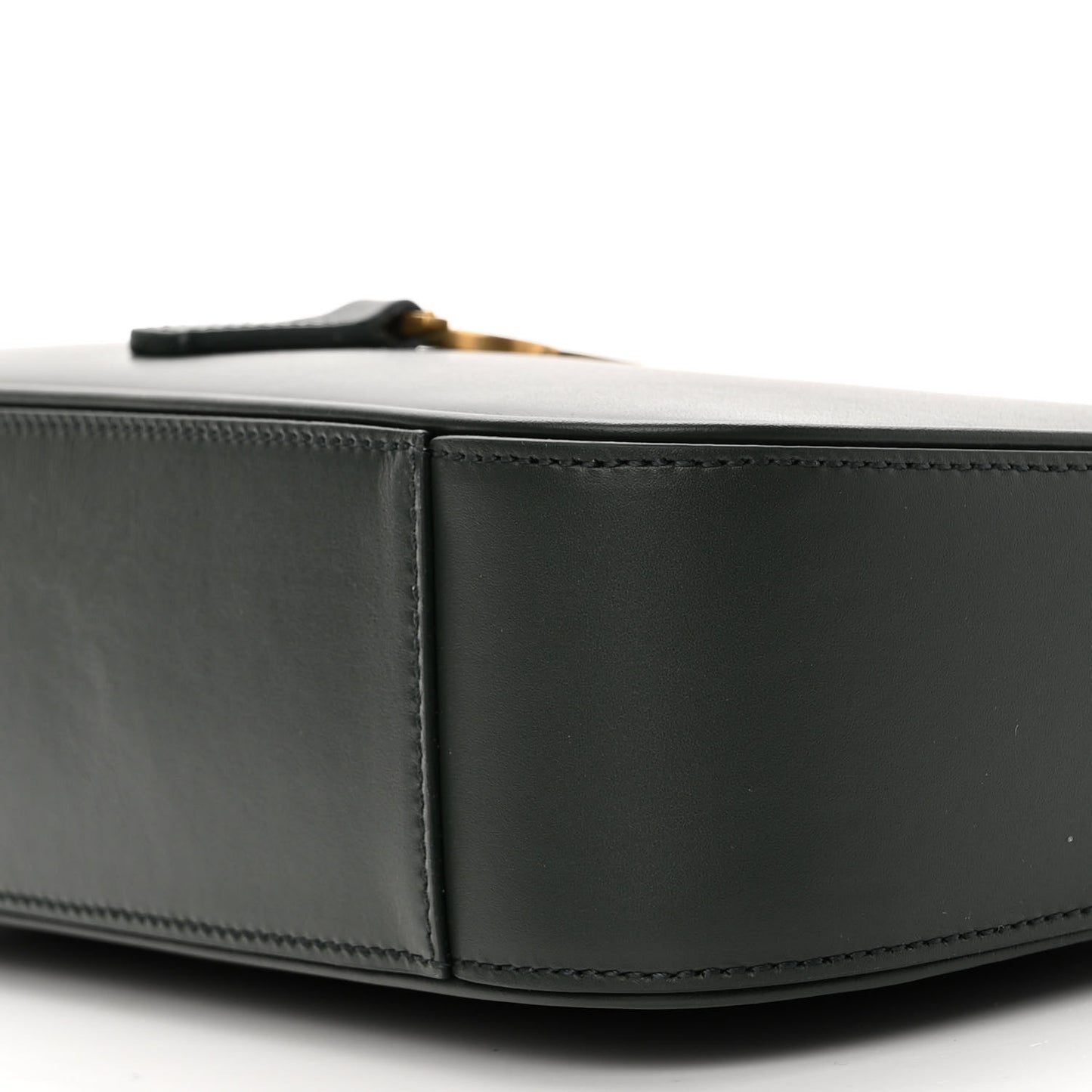 Smooth Calfskin Le 5 A 7 Hobo Vert Fonce