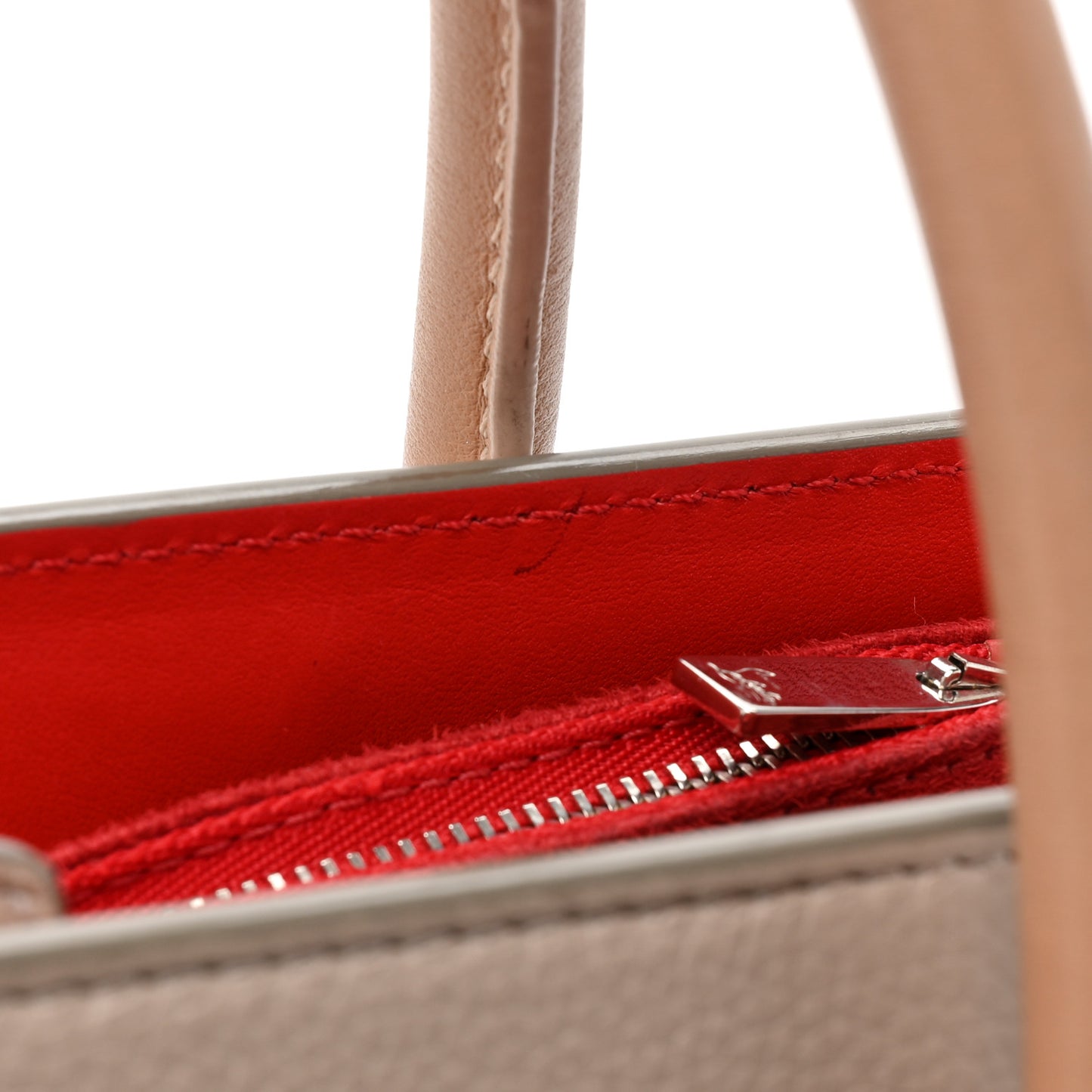 Calfskin Patent Studded Large Paloma Cashmere