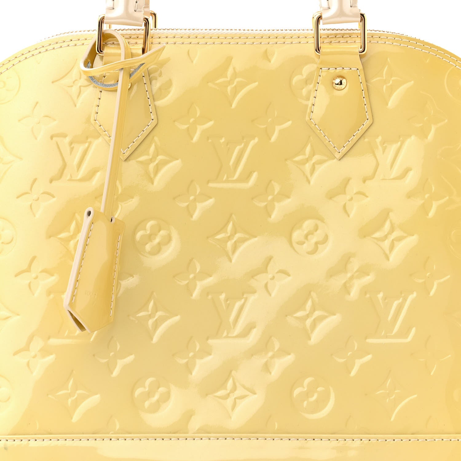 Louis Vuitton Vernis Alma PM Citrine 7 of 12