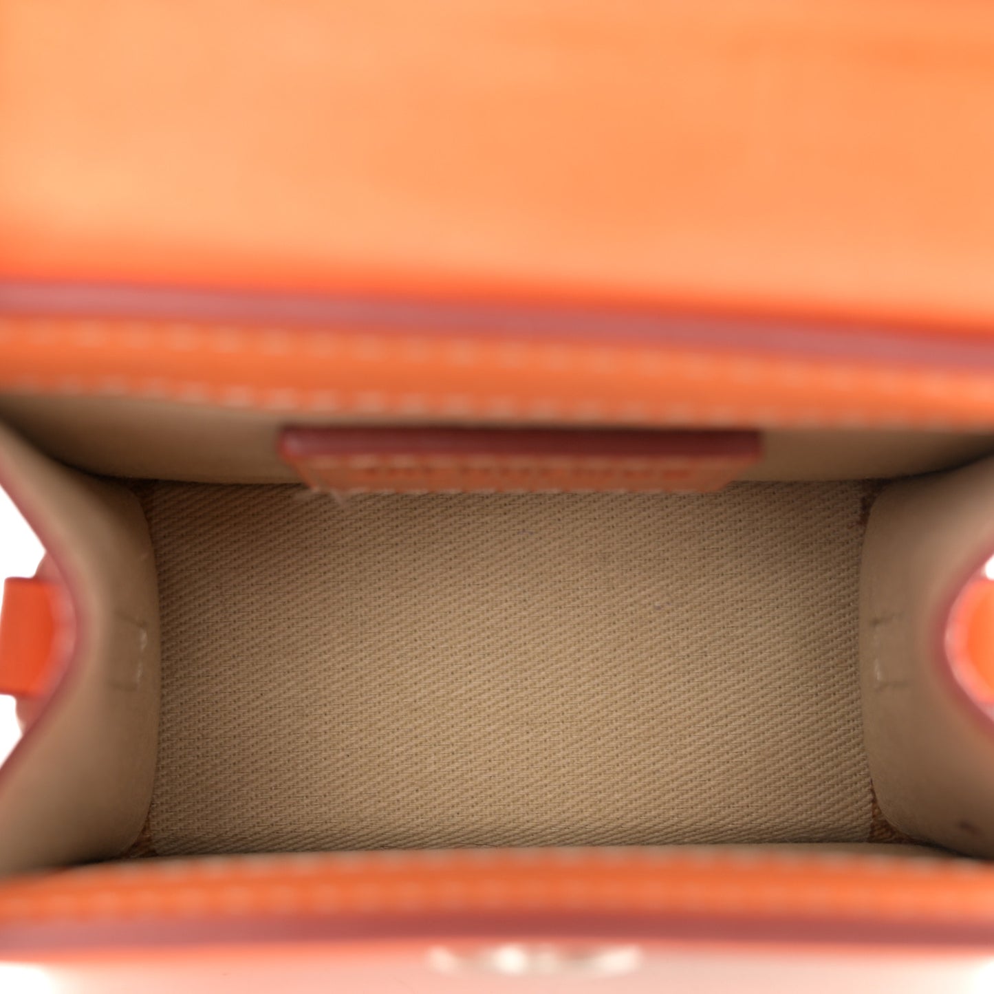 Smooth Calfskin Le Chiquito Homme Orange