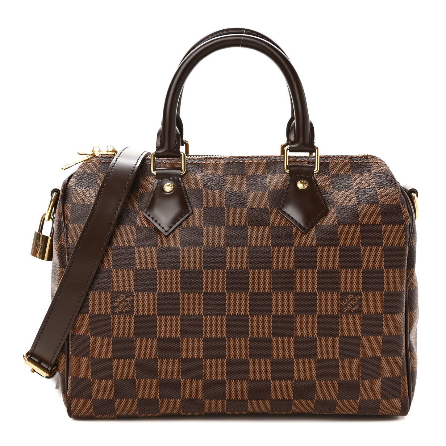 Damier Ebene Speedy Bandouliere 25