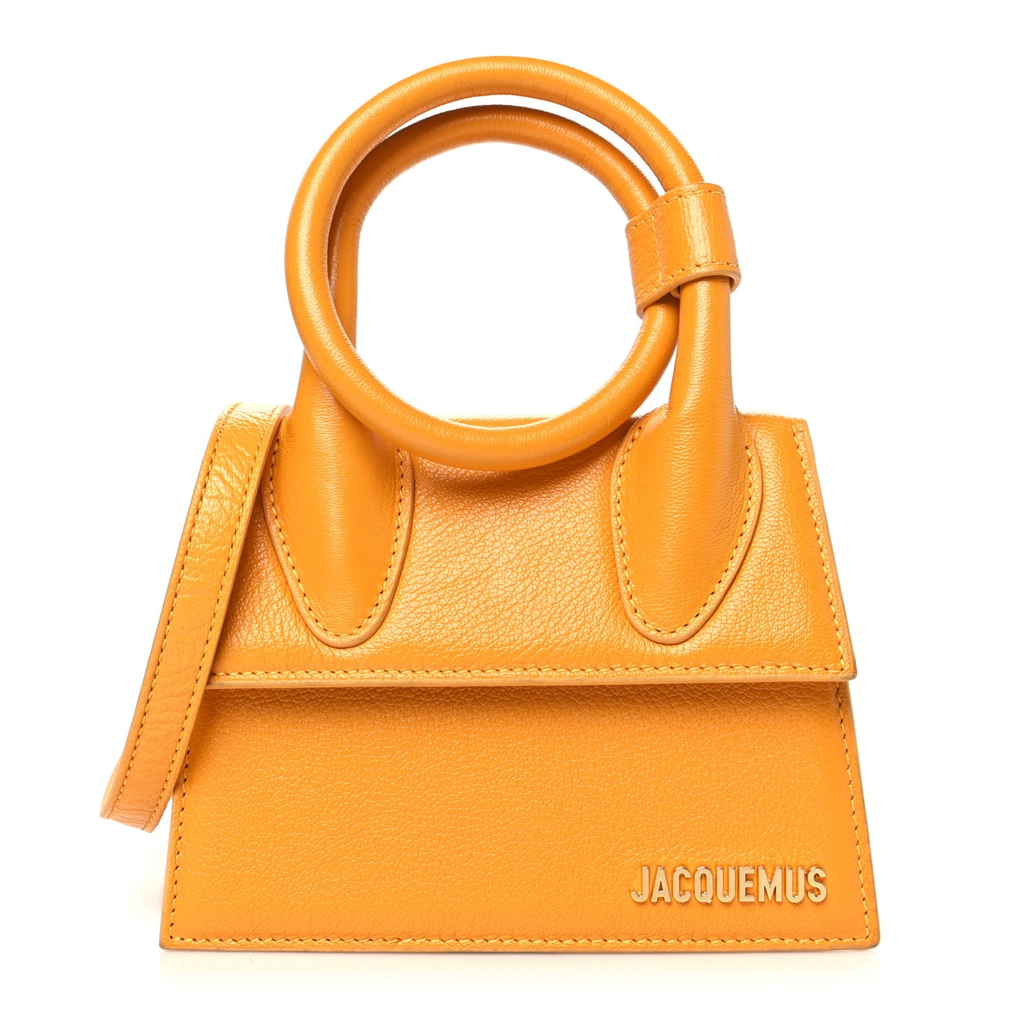 Calfskin Le Chiquito Noeud Orange