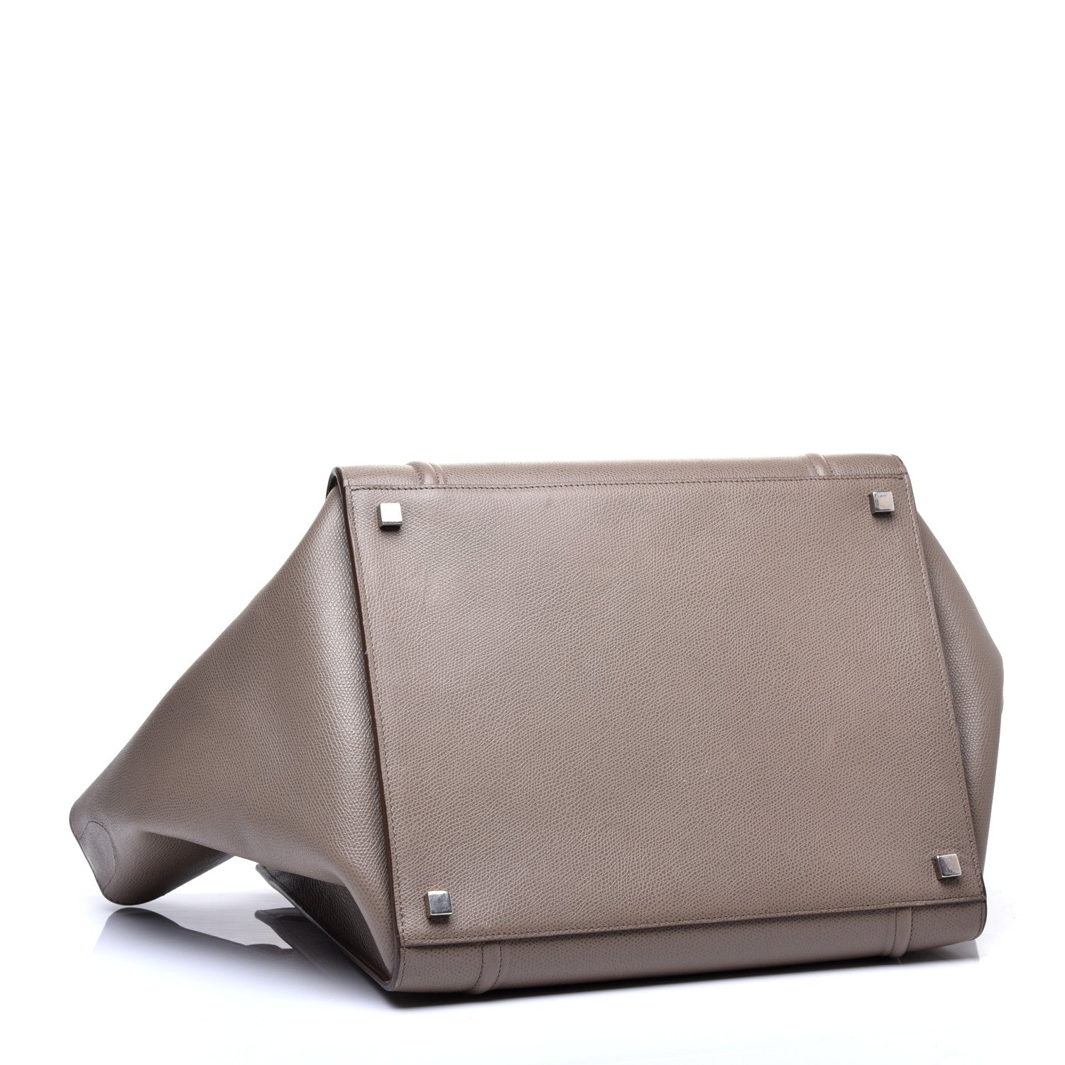 Celine Baby Grained Calfskin Medium Phantom Luggage Taupe 4 of 11