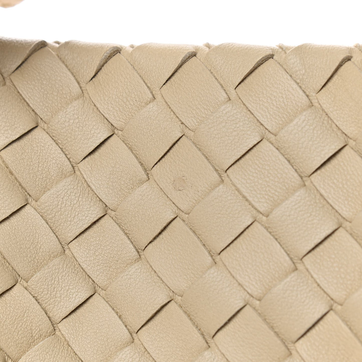 Nappa Intrecciato Medium Garda Bag Banane