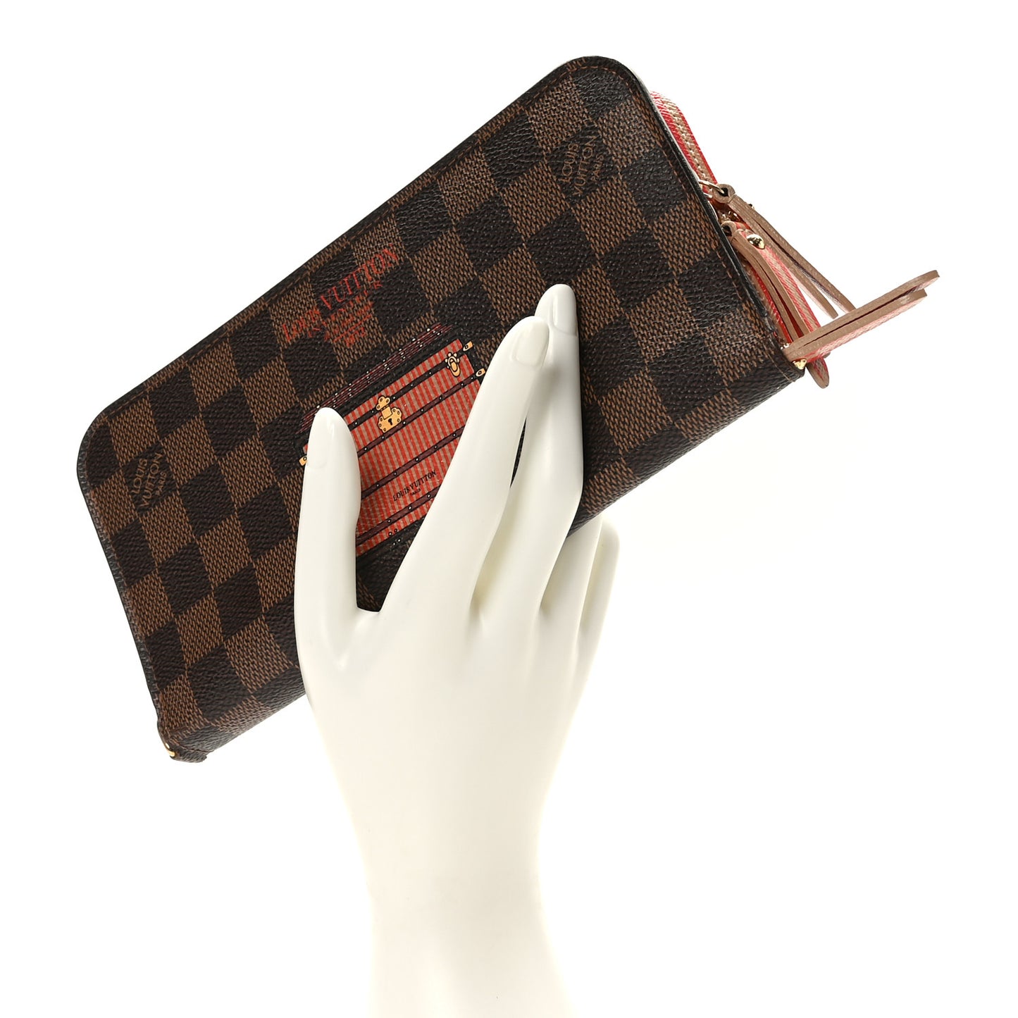 Damier Ebene Trunks and Locks Insolite Wallet