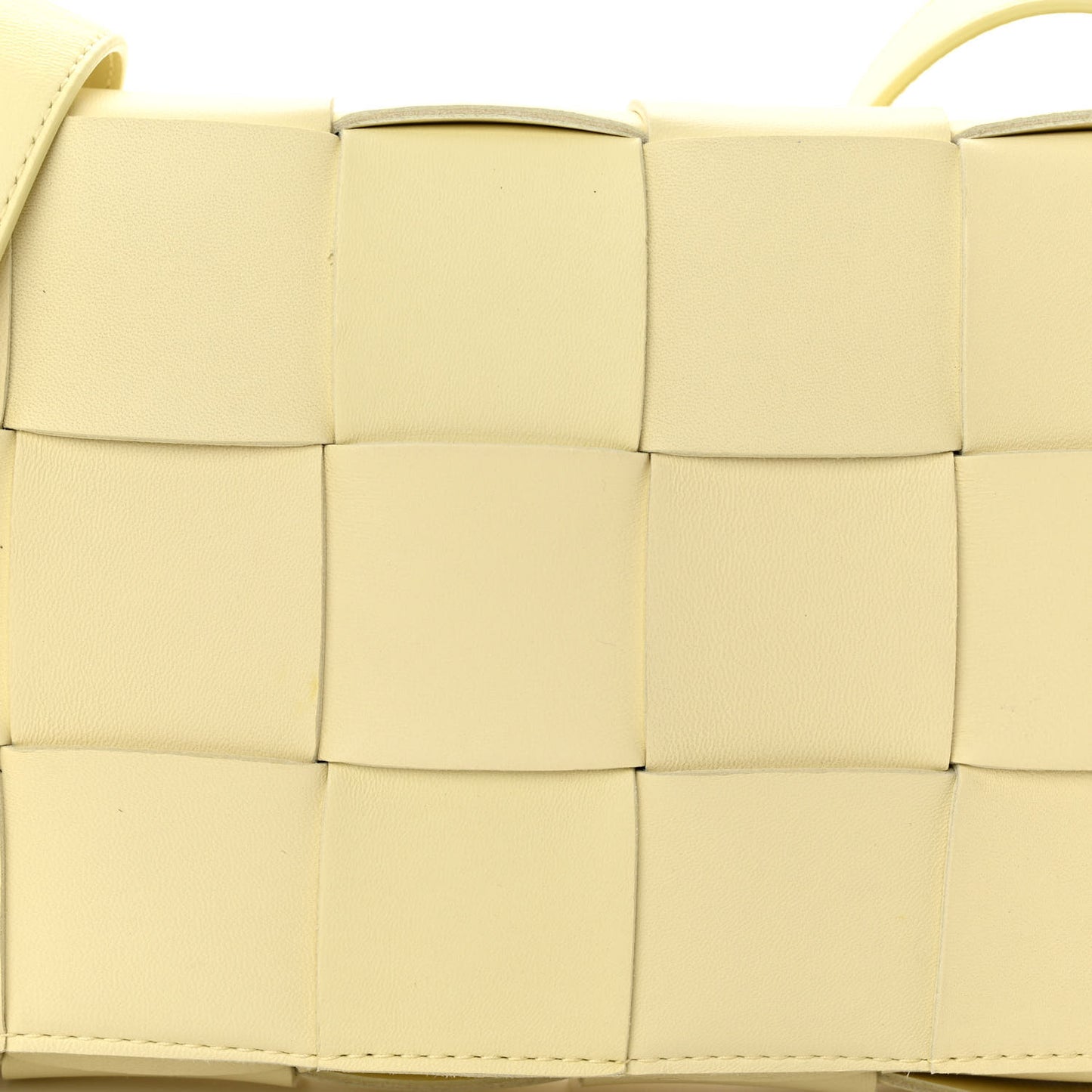 Nappa Maxi Intreccio Cassette Bag Zest