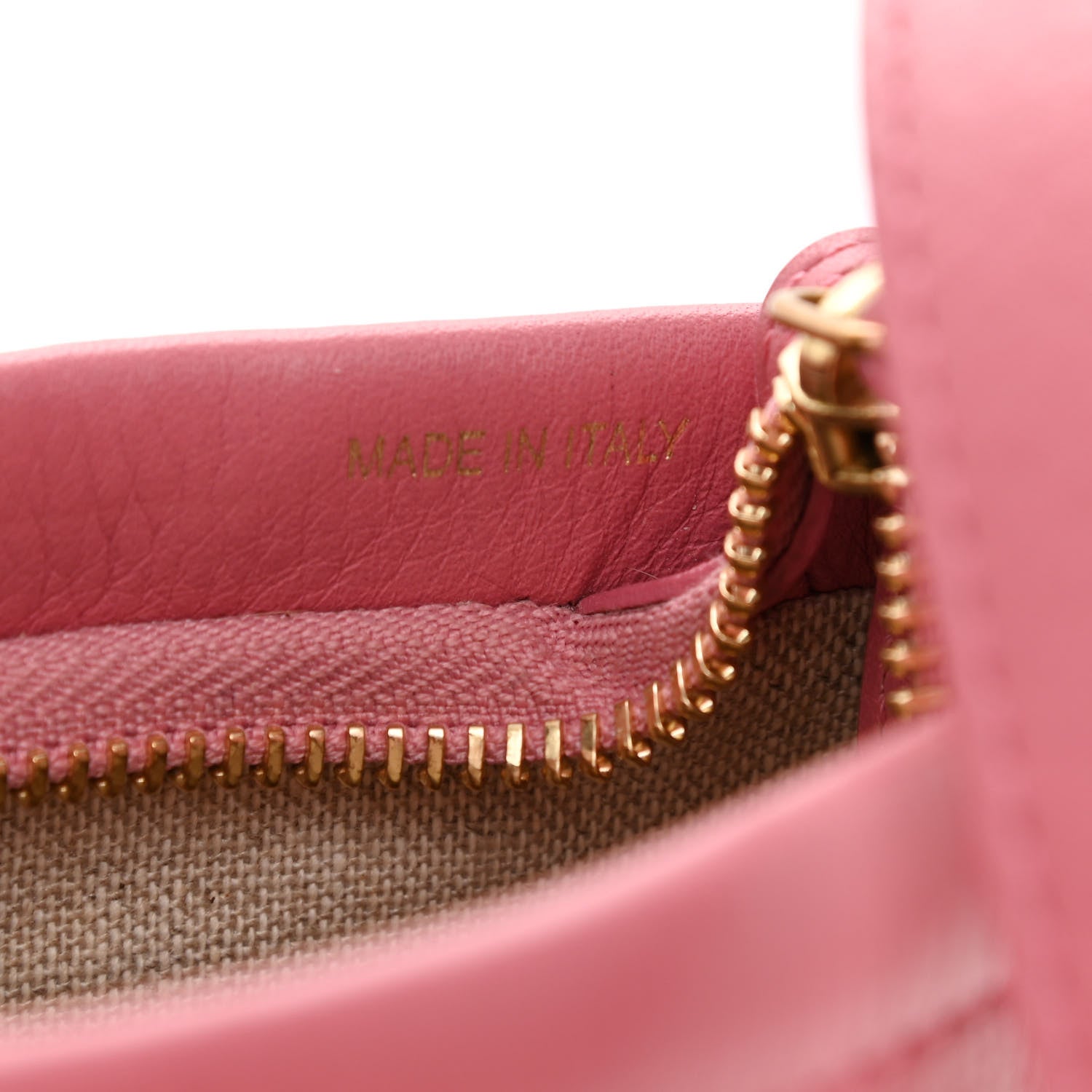 Mansur Gavriel Pebbled Calfskin Mini Zip Bucket Bag Pink 6 of 7