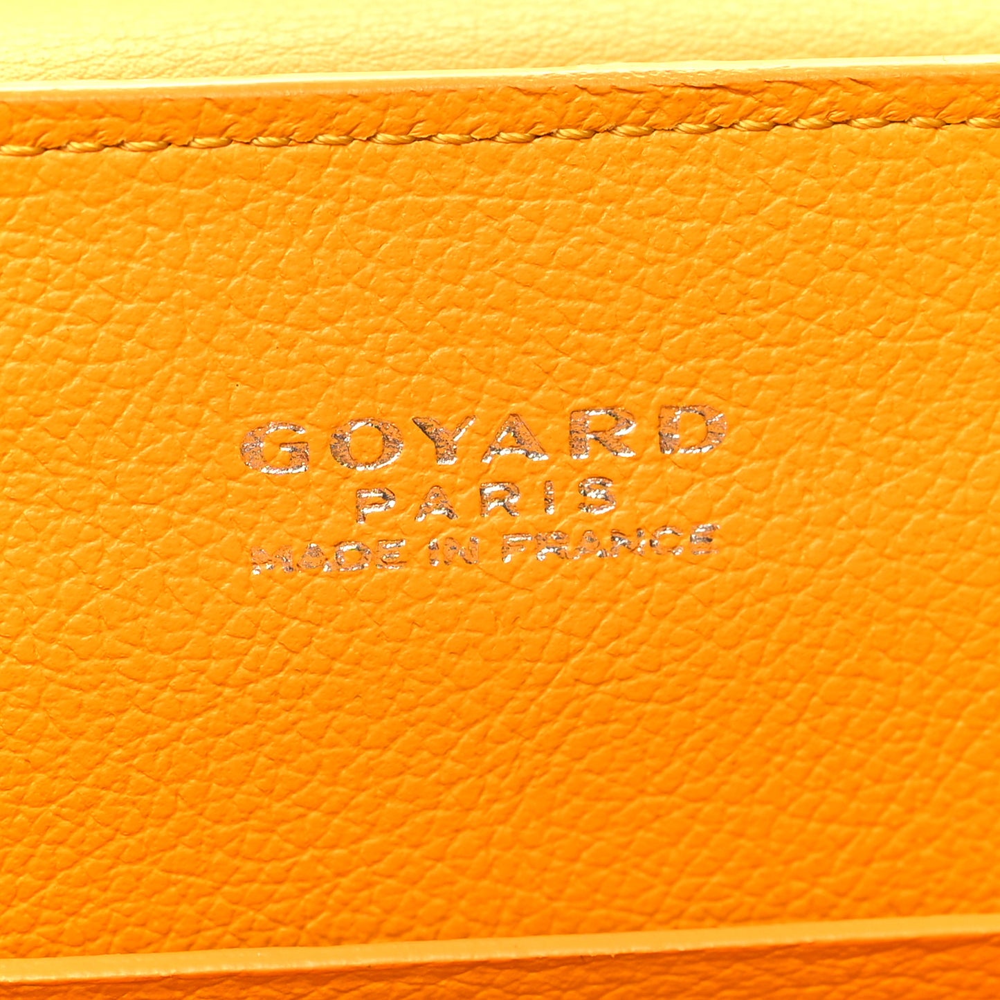 Goyardine Mini Saigon Yellow