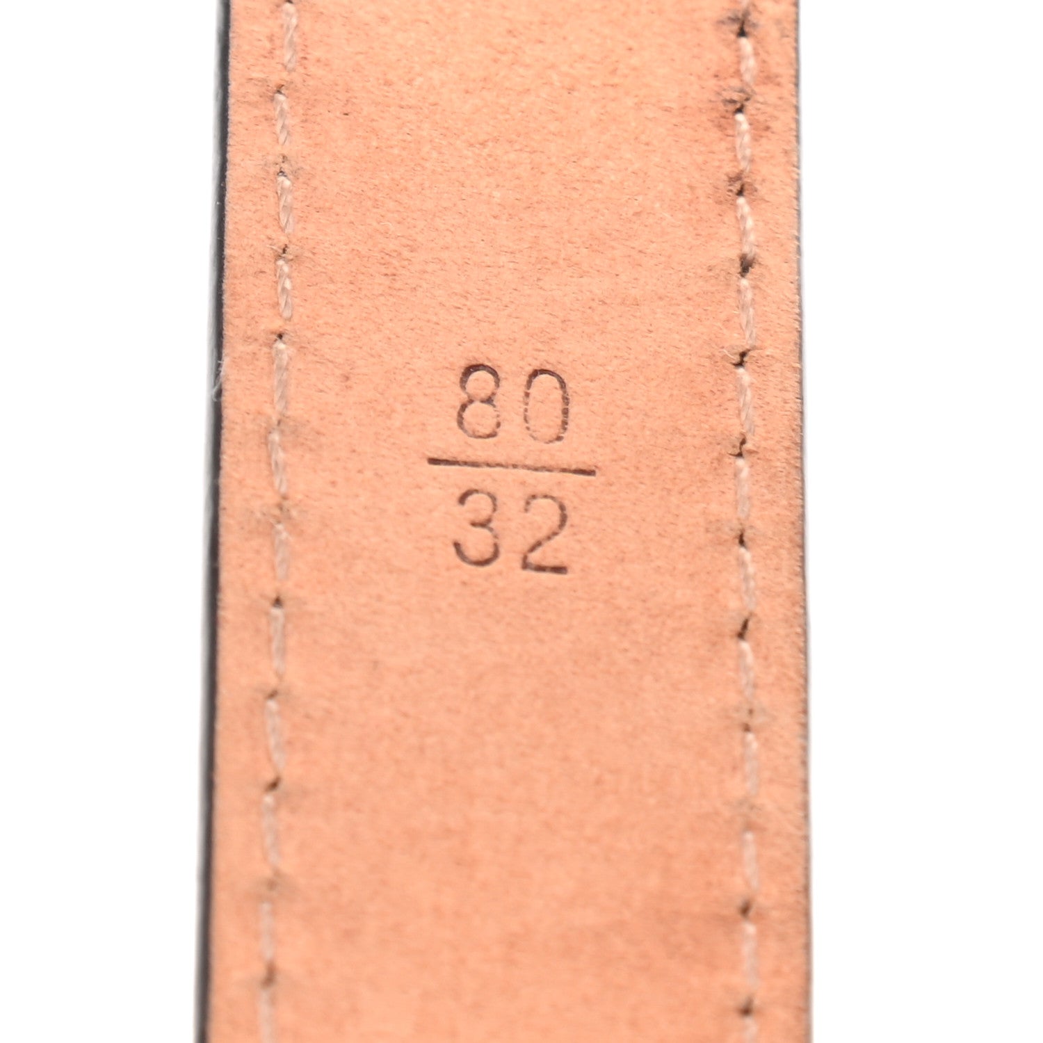 Louis Vuitton Monogram 20mm Initiales Belt 80 32 5 of 7