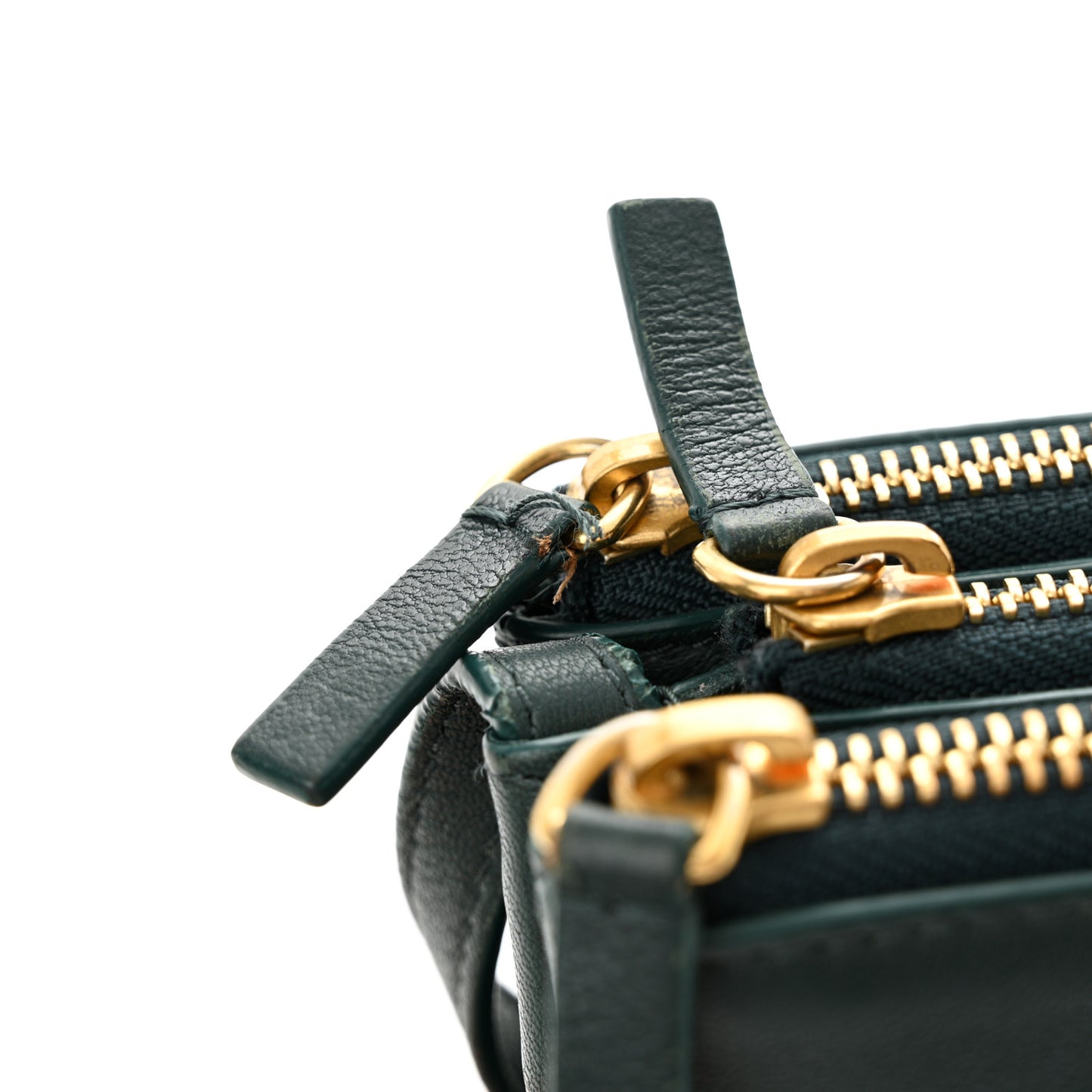 Lambskin Small Trio Crossbody Bag Amazone