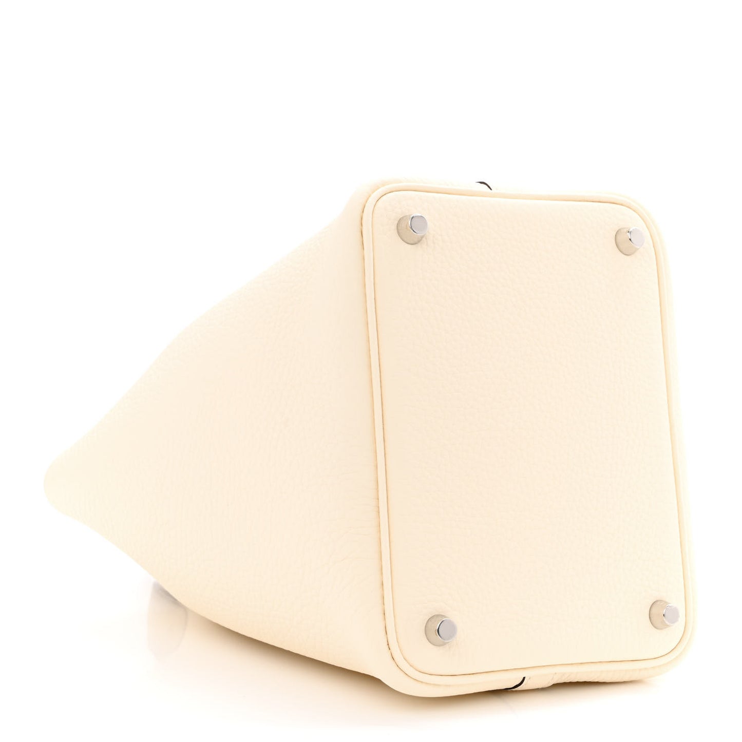 Taurillon Clemence Ostrich Touch Picotin Lock 18 PM Nata Trench