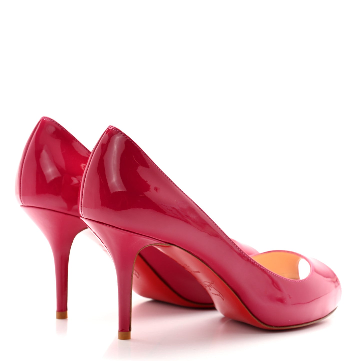 Patent Mater Claude 85 Pumps 36.5 Framboise