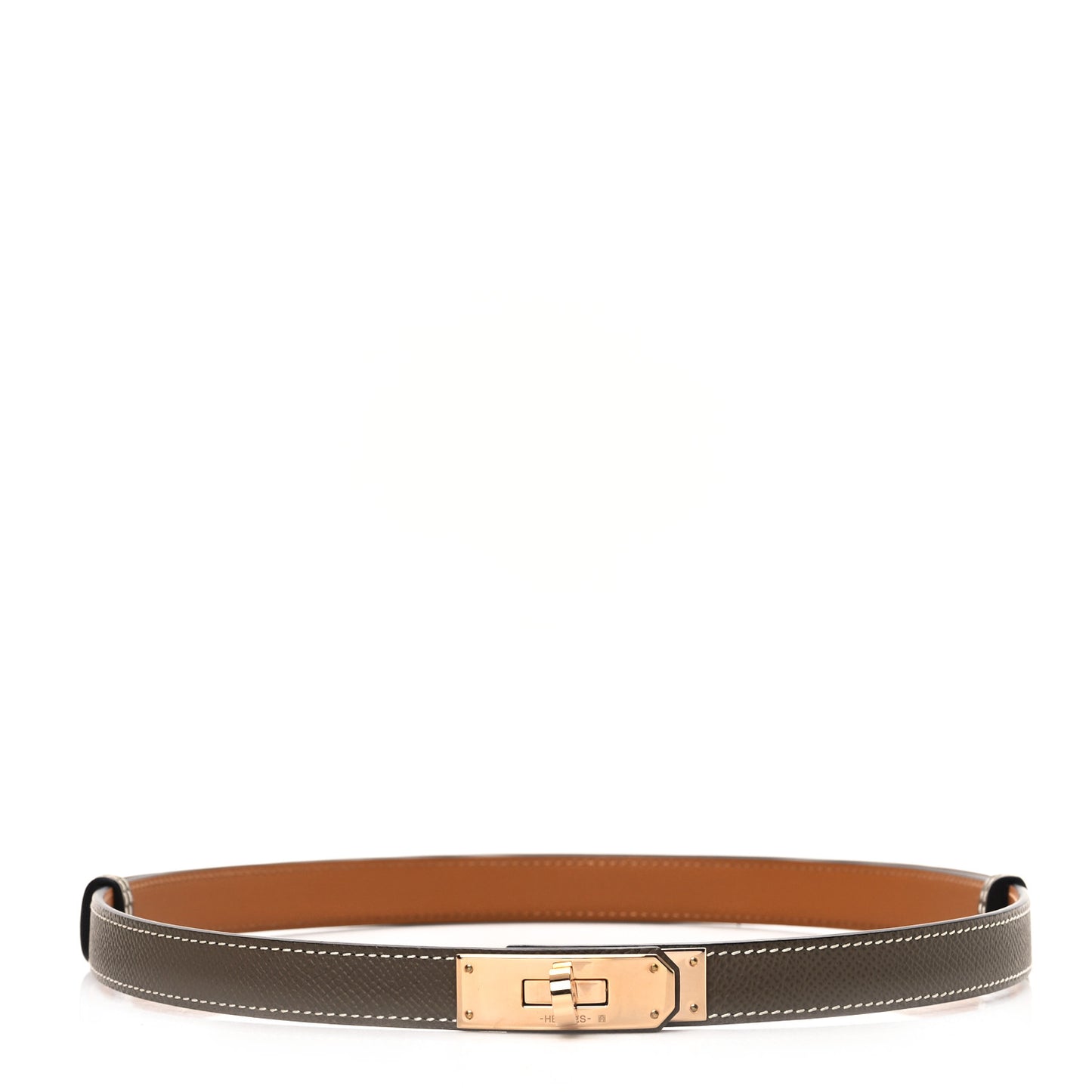 Epsom Kelly Belt Etoupe